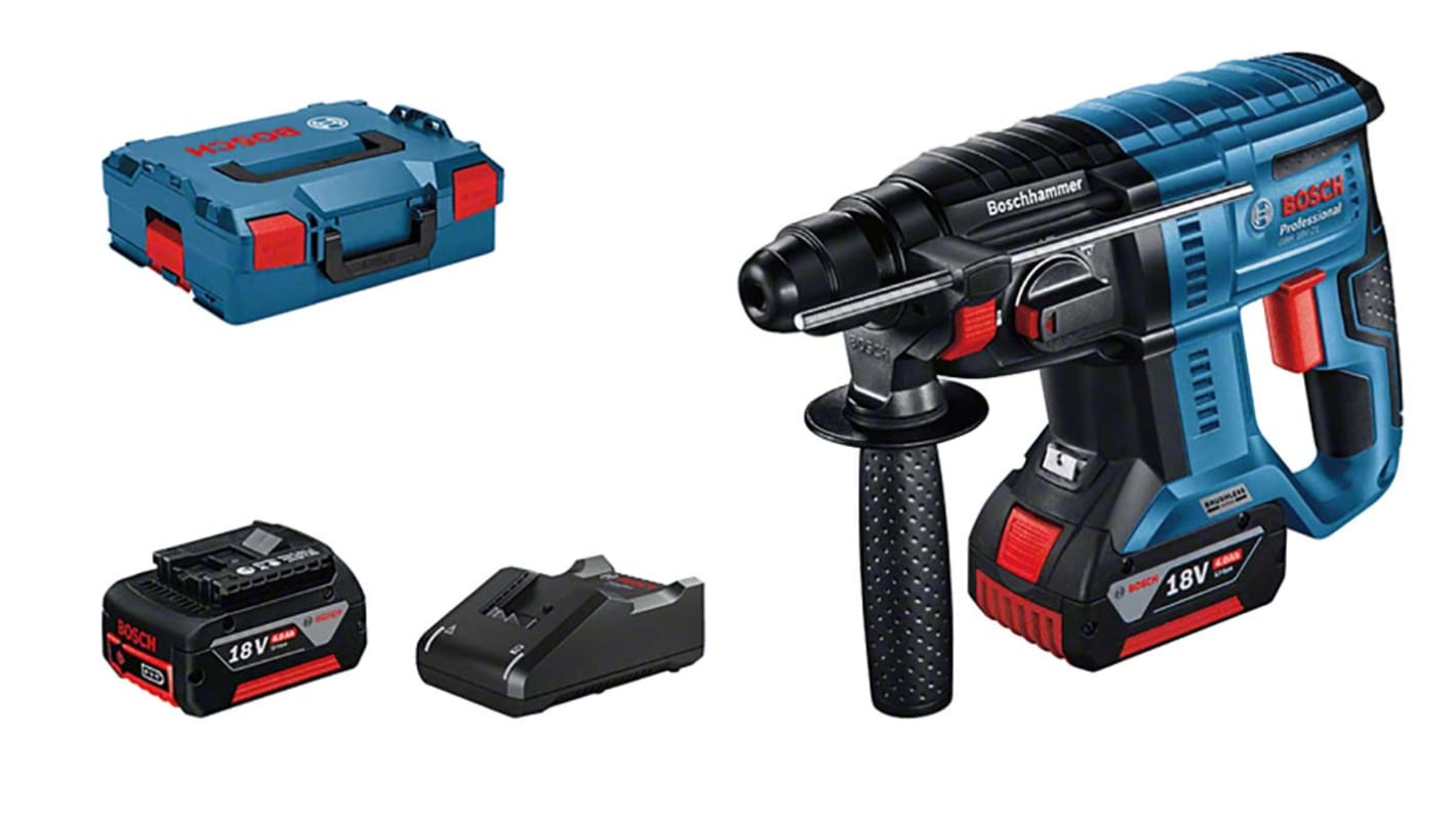 Bosch GBH SDS Plus 18V Cordless SDS Drill, Euro Plug