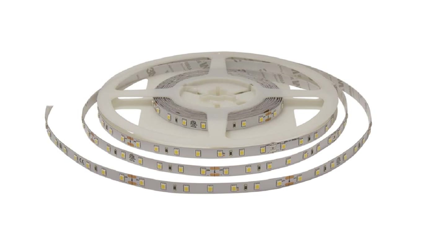 PowerLED Sunpower LED-Streifen, Weiß, 5000mm x 8mm 24V dc 140LEDs/M