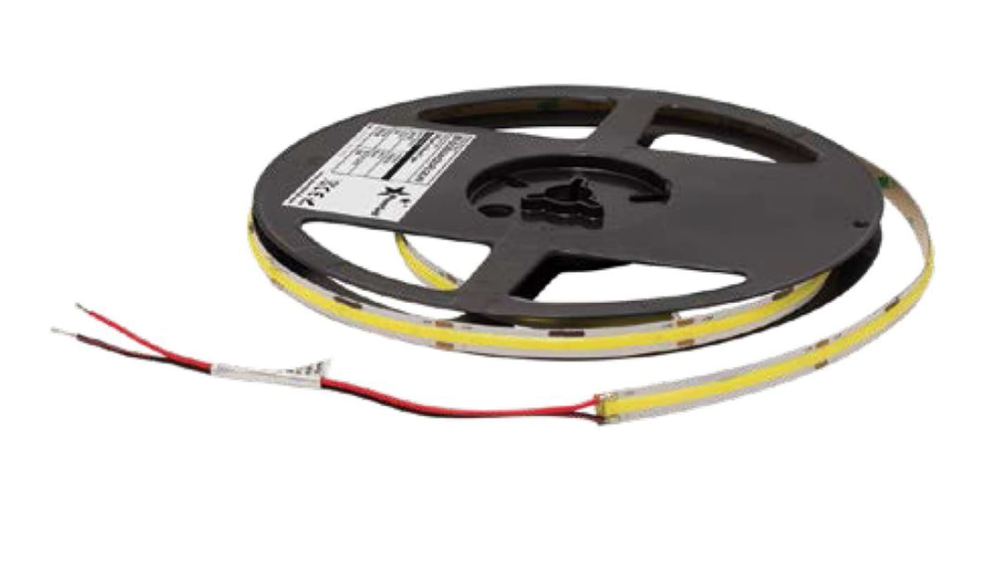 PowerLED 24V dc White LED Strip Light, 5000mm Length