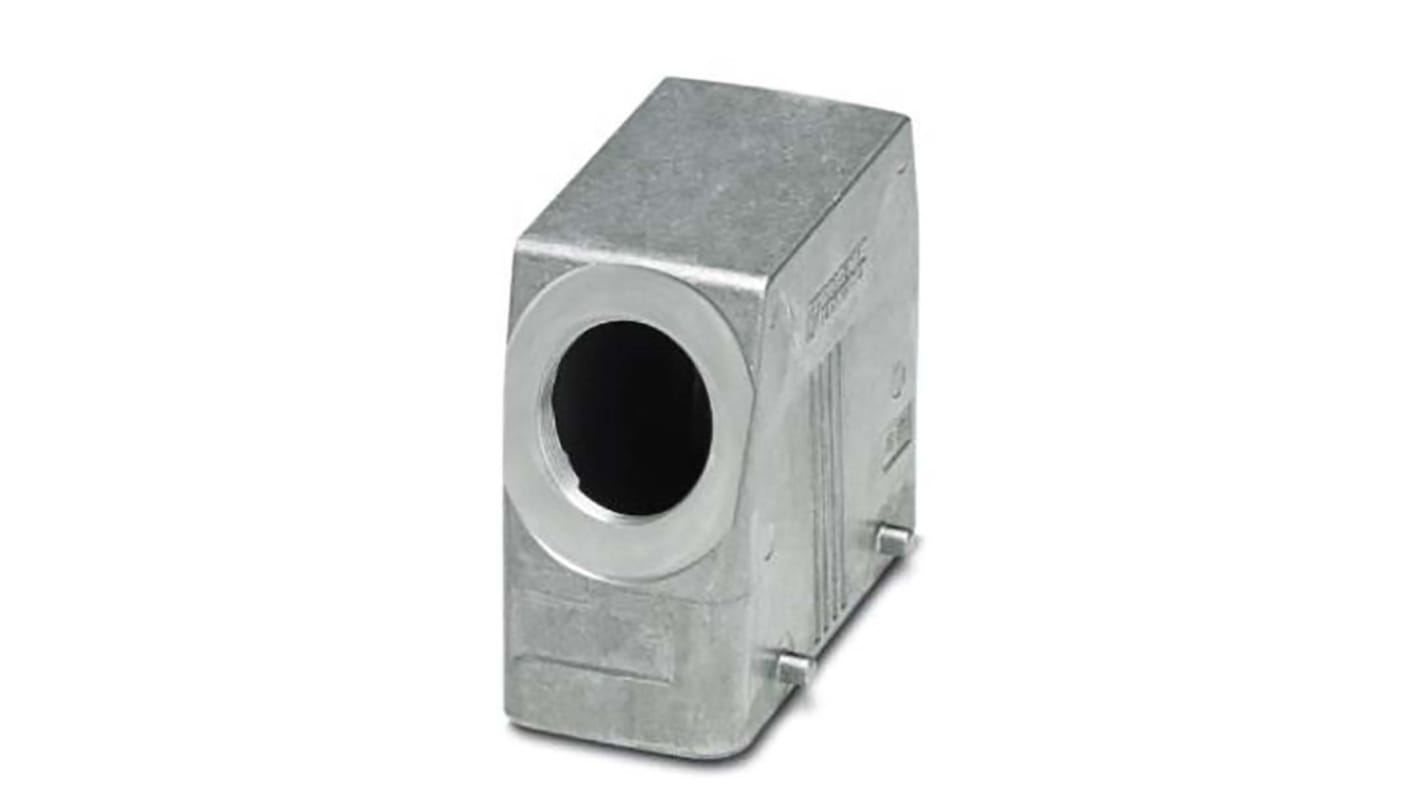 Base para conector industrial Phoenix Contact serie HC, con rosca PG21