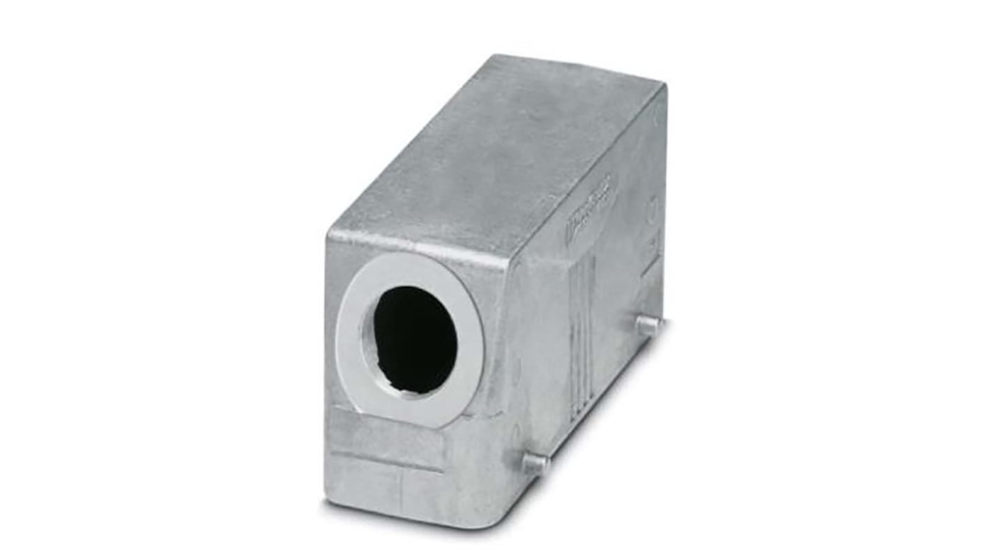 Base para conector industrial Phoenix Contact serie HC, con rosca PG21