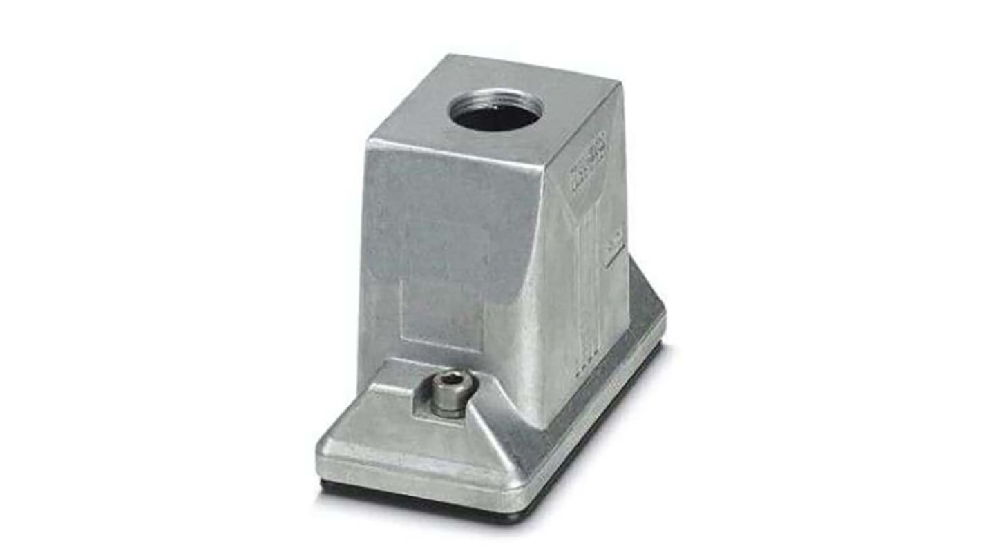 Base para conector industrial Phoenix Contact serie HC, con rosca M25