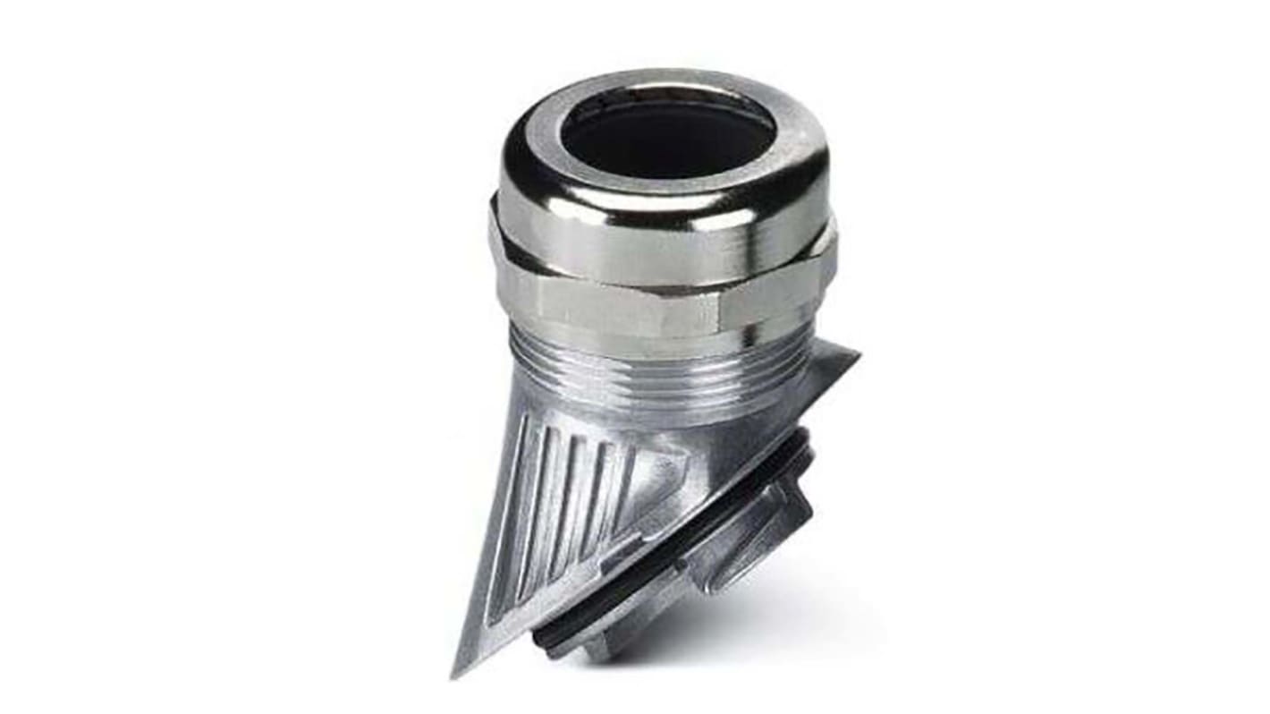 Phoenix Contact HC-B-GM0-M40-ET-AL Series Silver Aluminium Cable Gland, M40 Thread, IP66, IP67