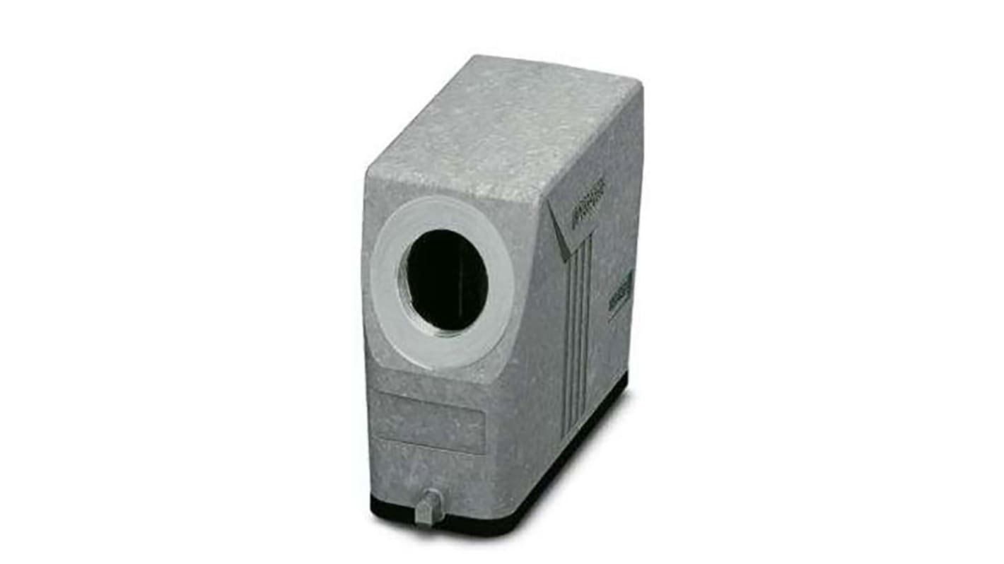 Base para conector industrial Phoenix Contact serie HC, con rosca PG16