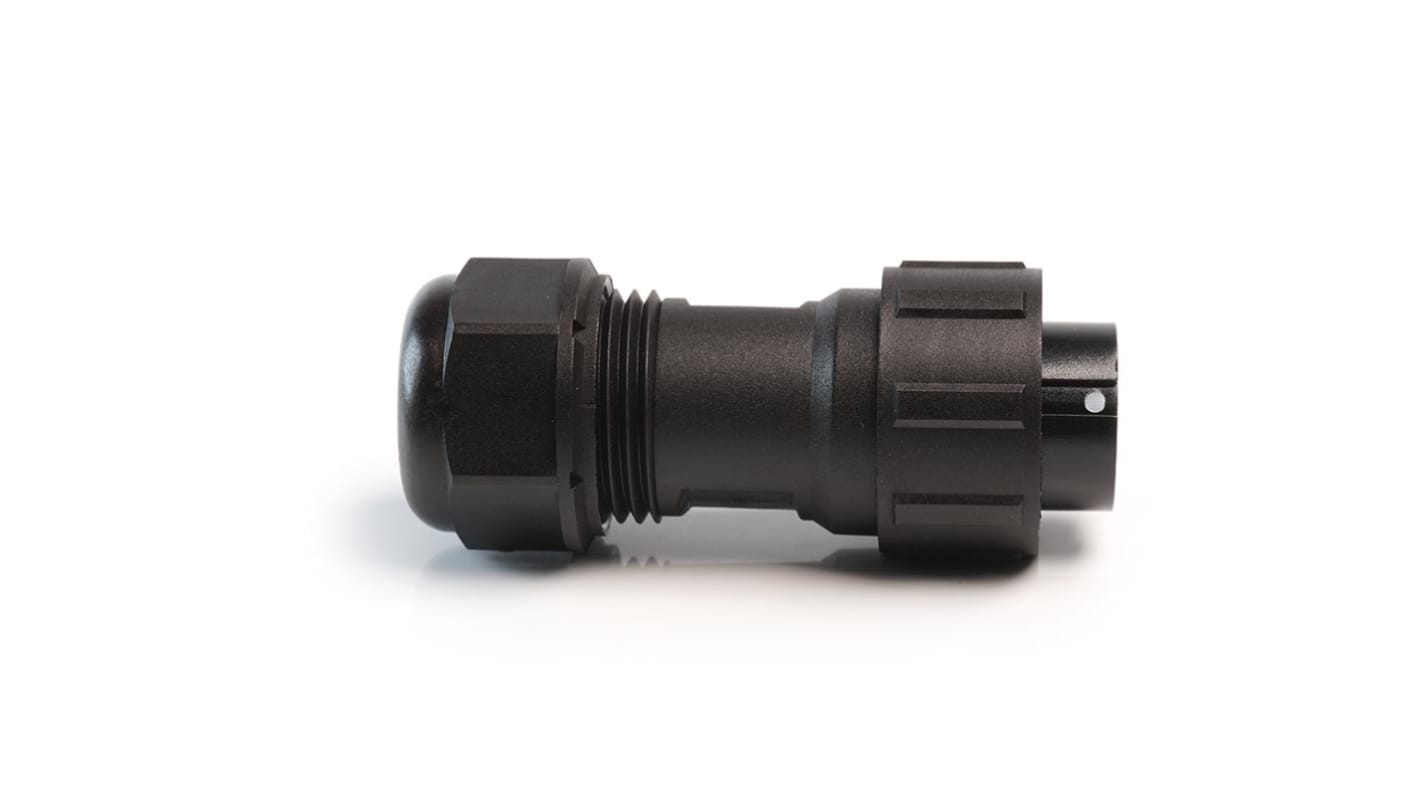 Conector circular RS PRO hembra de 4 vías hembra, montaje aéreo, IP68