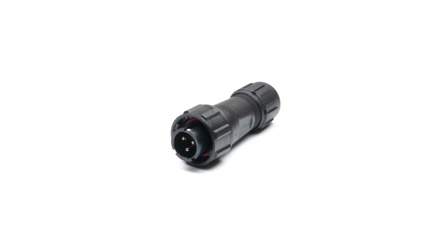 RS PRO Circular Connector, 3 Contacts, Cable Mount, Plug, Male, IP67