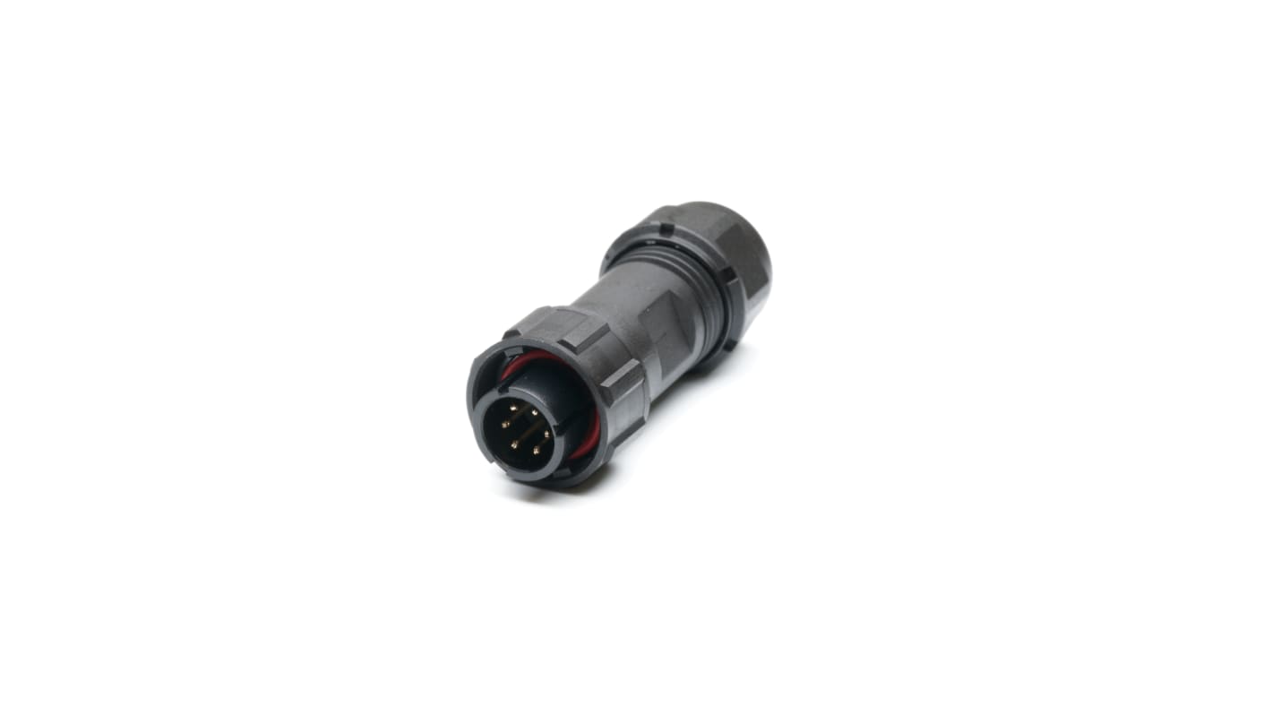 RS PRO Circular Connector, 6 Contacts, Cable Mount, Plug, Male, IP67