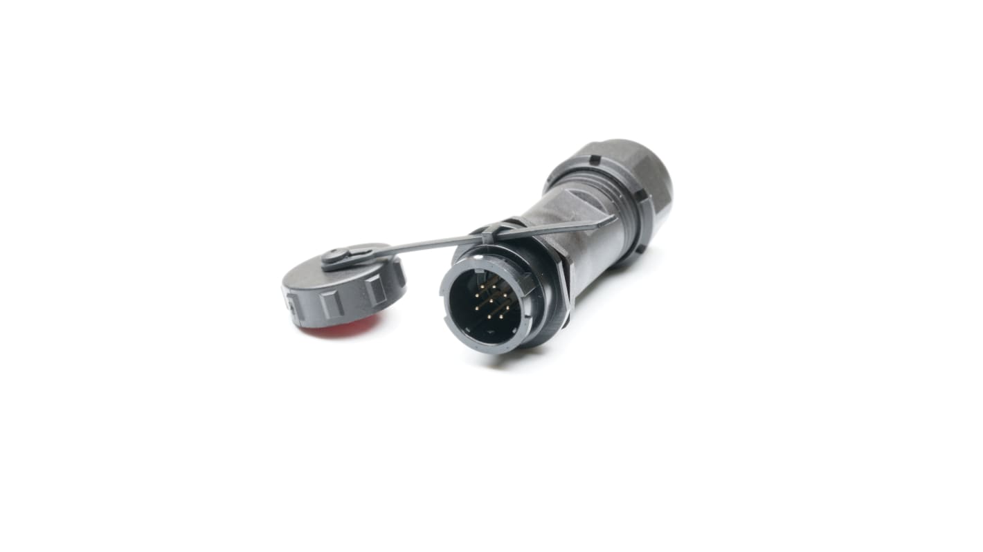 RS PRO Circular Connector, 9 Contacts, Cable Mount, Plug, Male, IP67