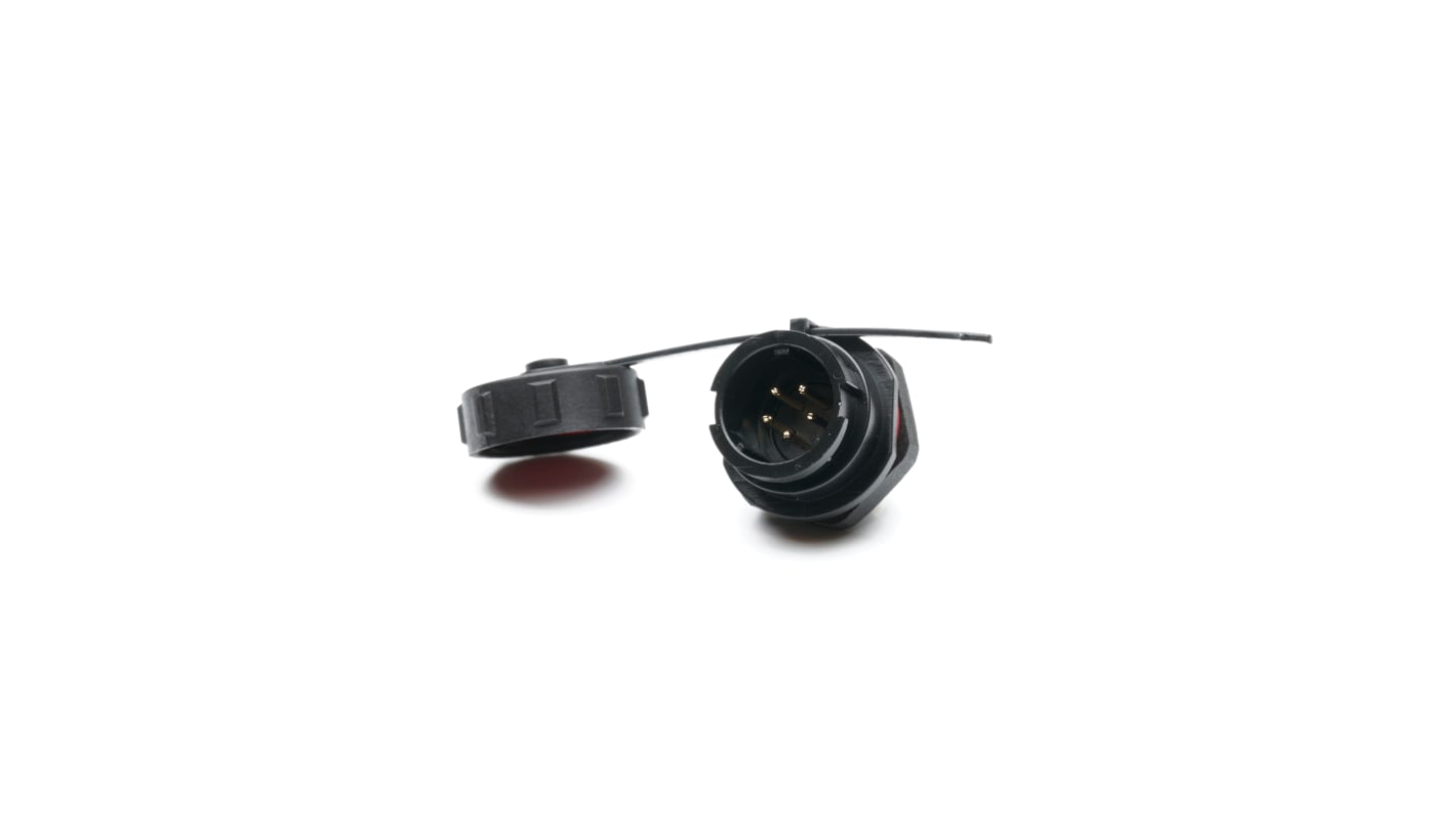 RS PRO Circular Connector, 5 Contacts, Plug, Male, IP67