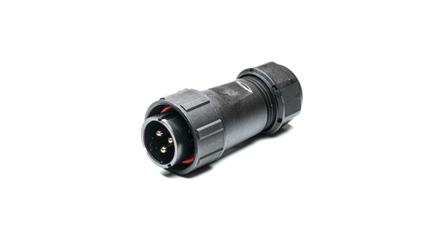 RS PRO Circular Connector, 3 Contacts, Cable Mount, Plug, Male, IP67