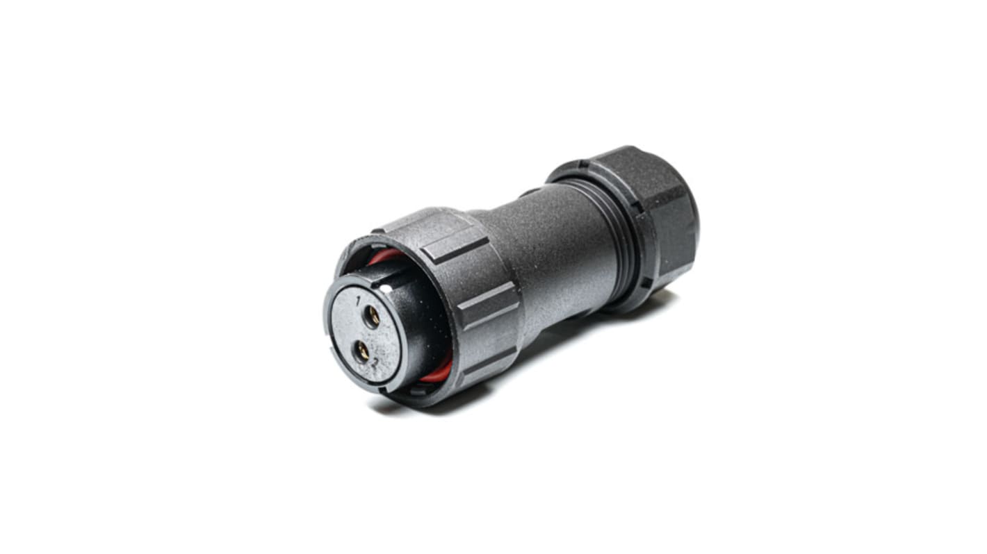 RS PRO Circular Connector, 2 Contacts, Cable Mount, Socket, Female, IP67