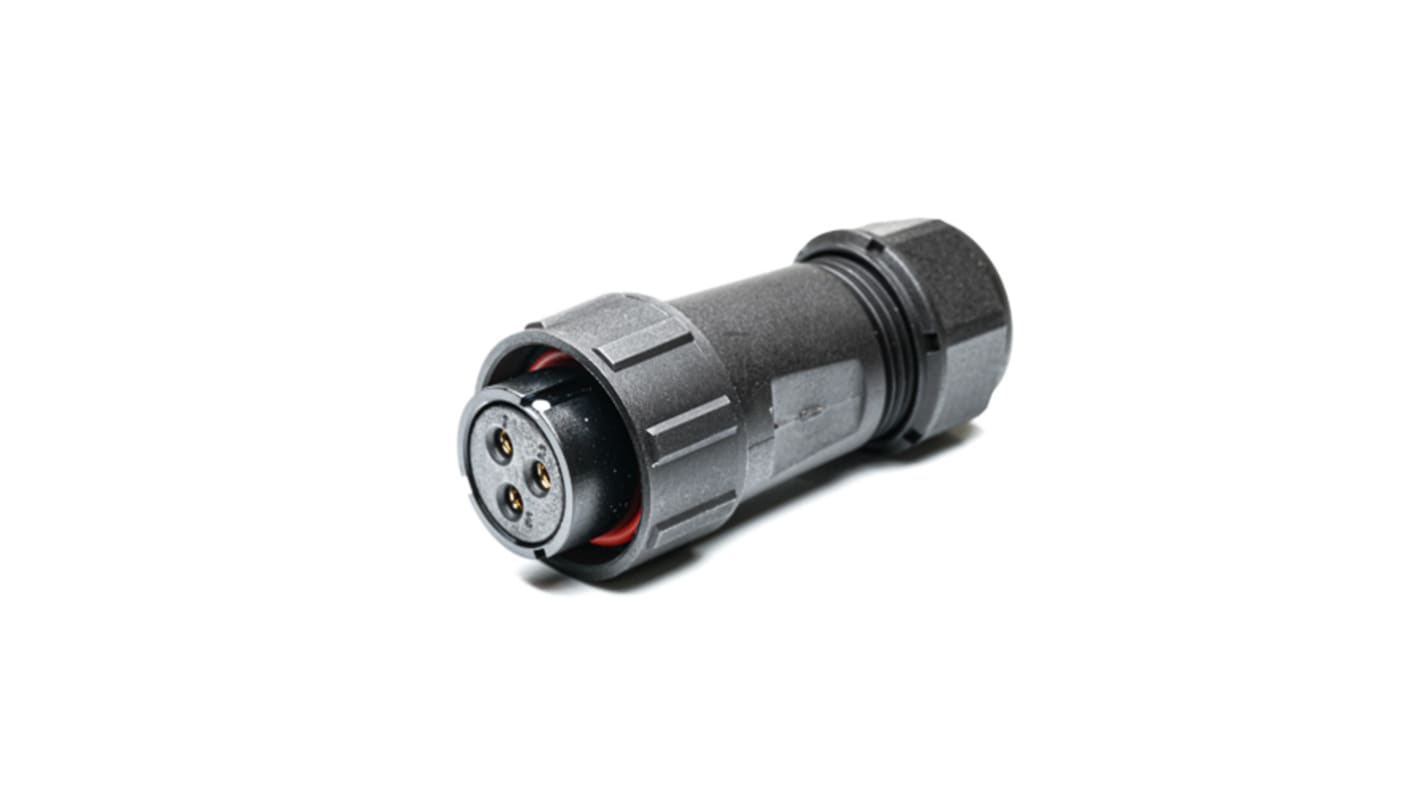 RS PRO Circular Connector, 3 Contacts, Cable Mount, Socket, Female, IP67