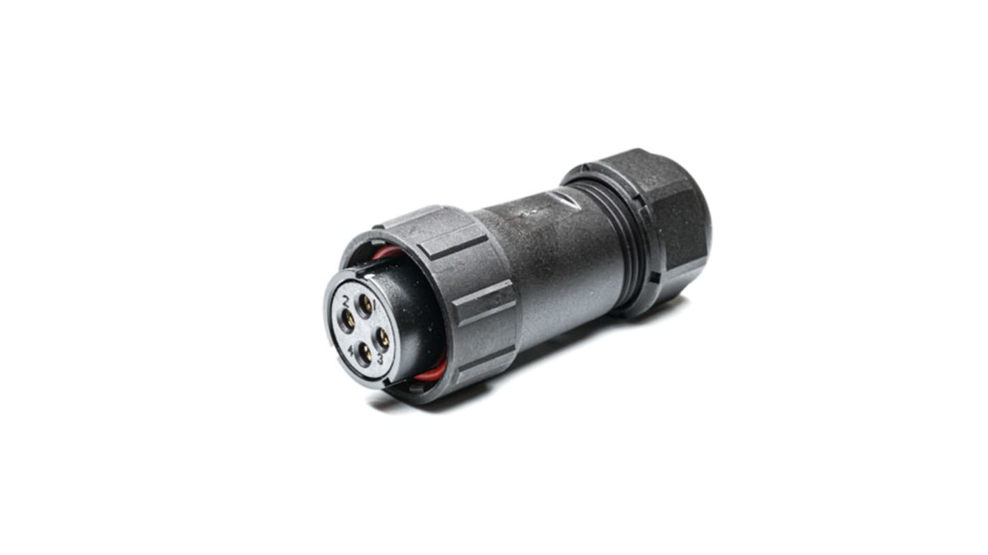 RS PRO Circular Connector, 4 Contacts, Cable Mount, Socket, Female, IP67