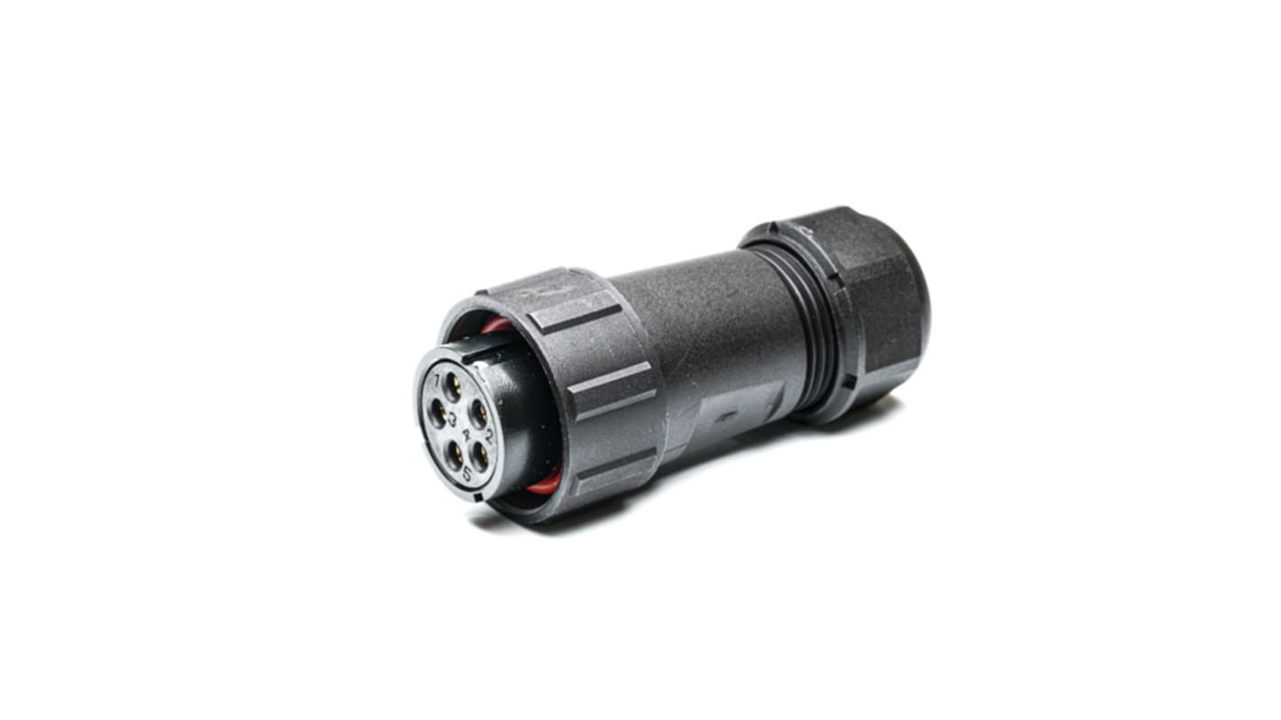 RS PRO Circular Connector, 5 Contacts, Cable Mount, Socket, Female, IP67