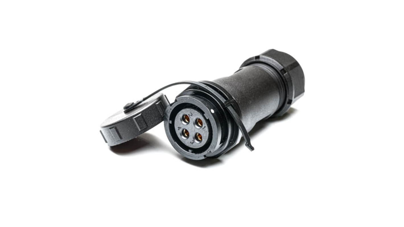 RS PRO Circular Connector, 4 Contacts, Cable Mount, Socket, Female, IP67