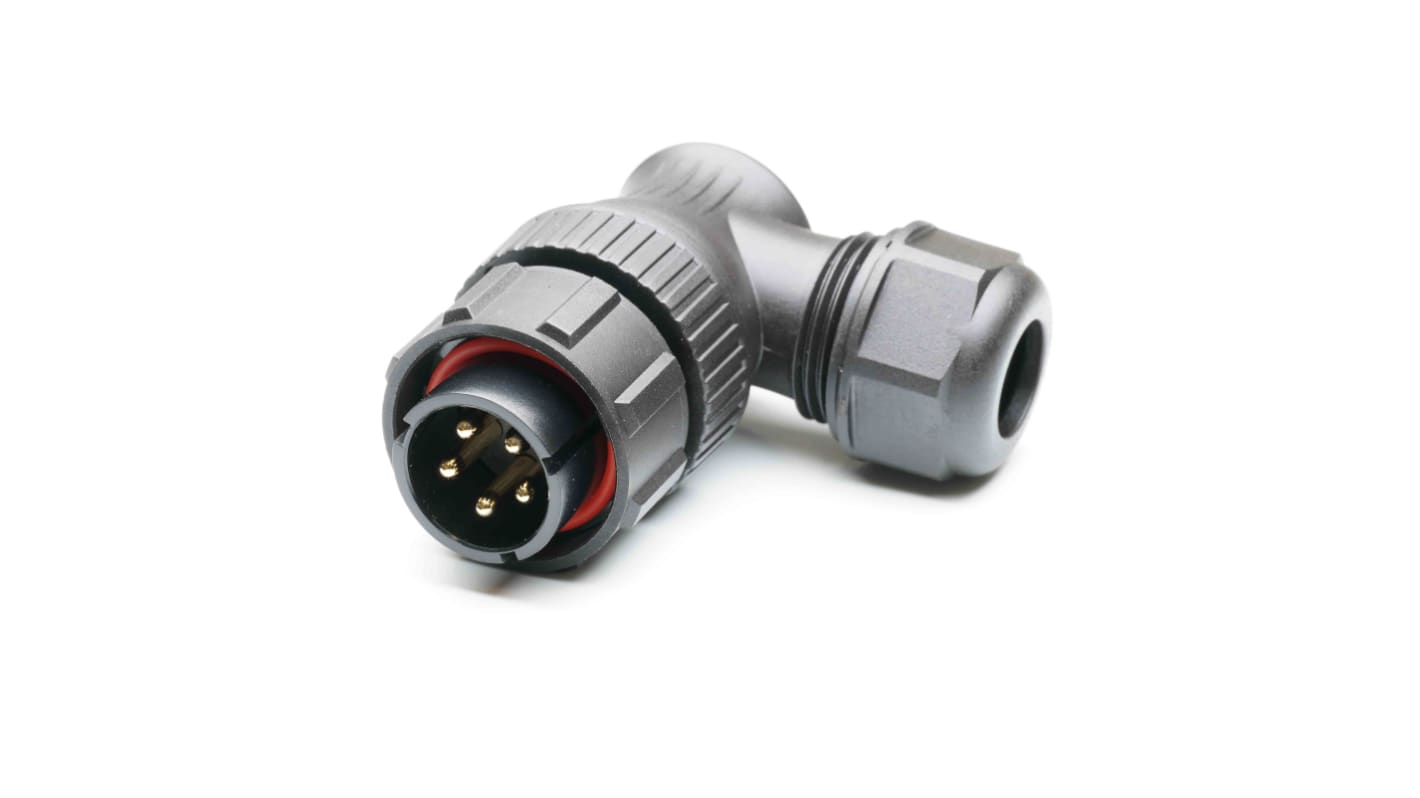 RS PRO Circular Connector, 5 Contacts, Cable Mount, Plug, Male, IP67