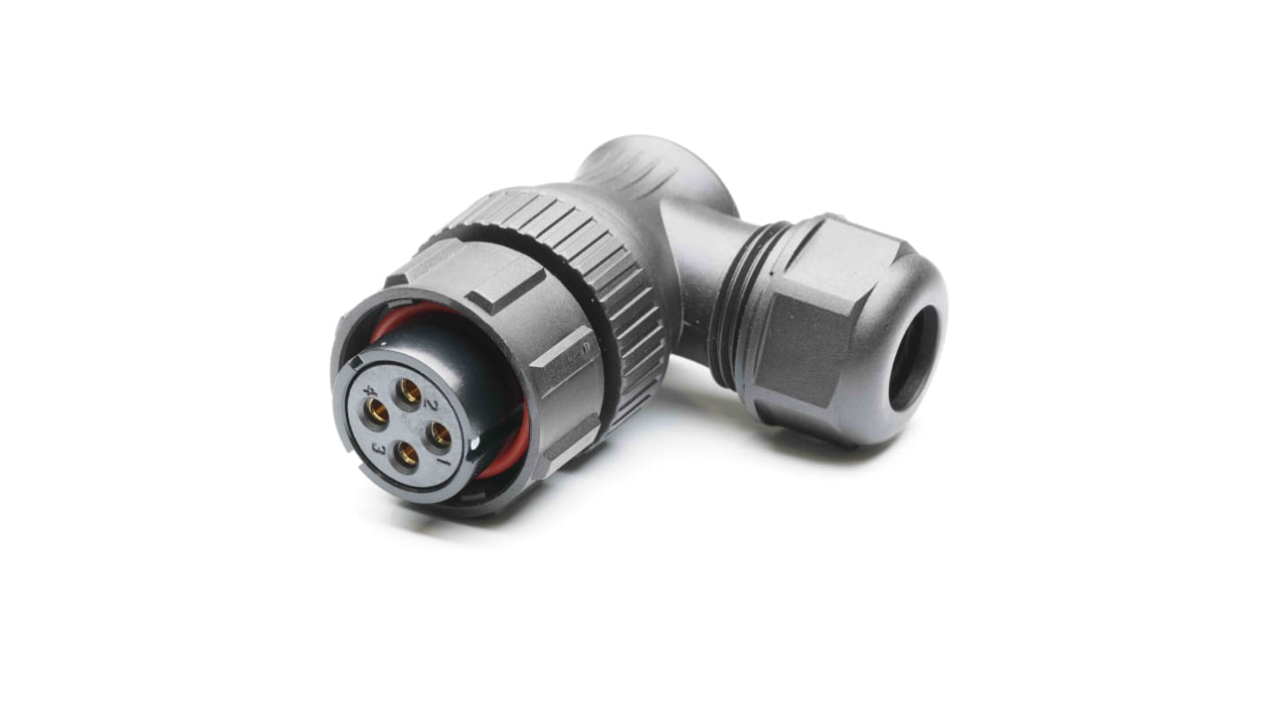 RS PRO Circular Connector, 4 Contacts, Cable Mount, Socket, Female, IP67