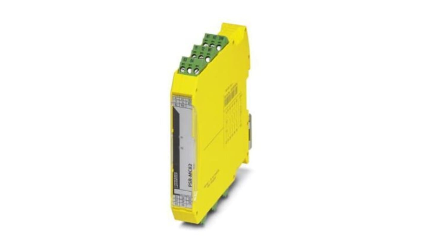 Expansion Module Phoenix Contact de 1, 2 canales, para Interruptor de seguridad, 24V