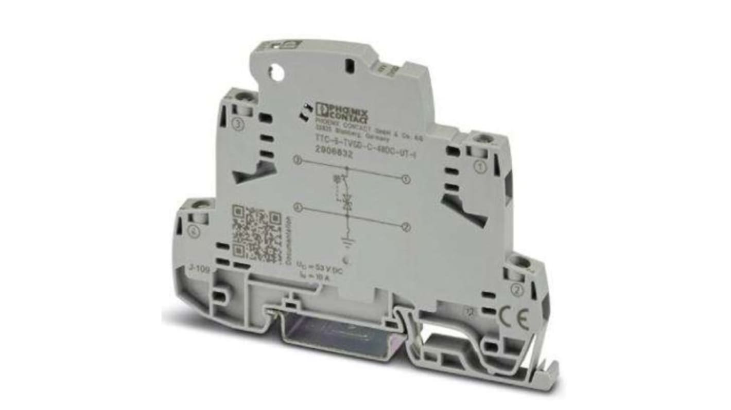 Phoenix Contact Surge Protector, DIN Rail Mount