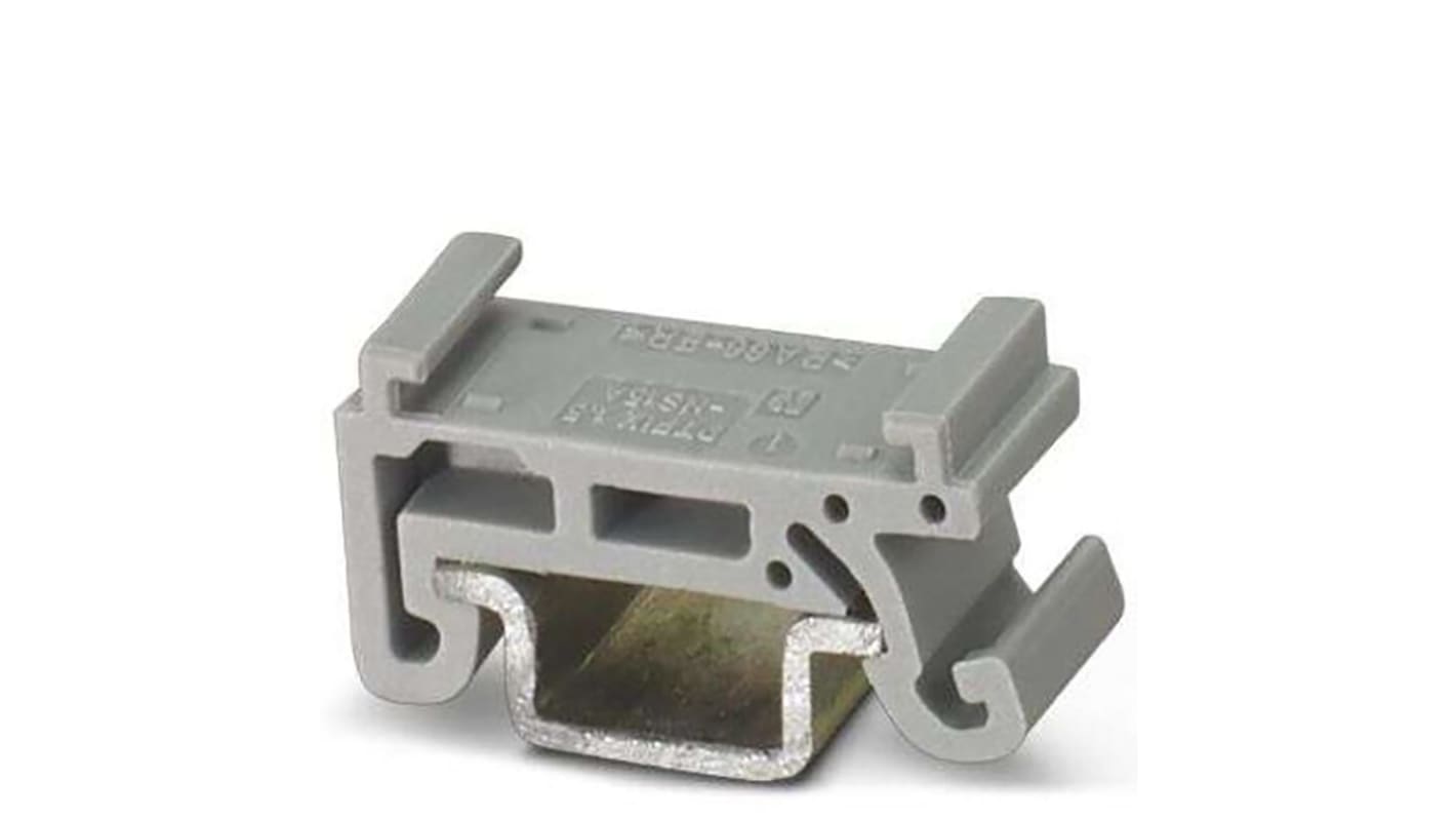 Adaptador de carril DIN Phoenix Contact serie PTFIX, PTFIX 1.5-NS15A, para usar con Conector automotor