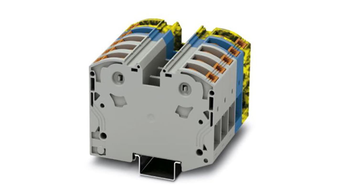 Phoenix Contact PTPOWER 35 Series Component Terminal Block, 35mm², Push In Termination