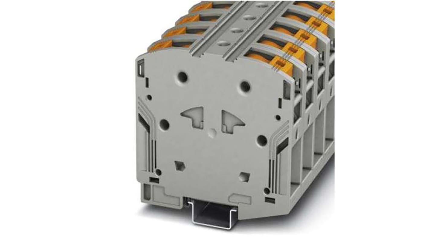 Phoenix Contact PTPOWER 50 P Series Grey Component Terminal Block, 10 →70mm², Push In Termination