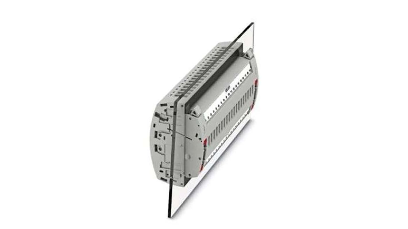 Phoenix Contact UTWE Series UTWE 6-2/B19 Terminal Strip, 38-Way, 30A, 24 → 8 AWG Wire, Screw Termination