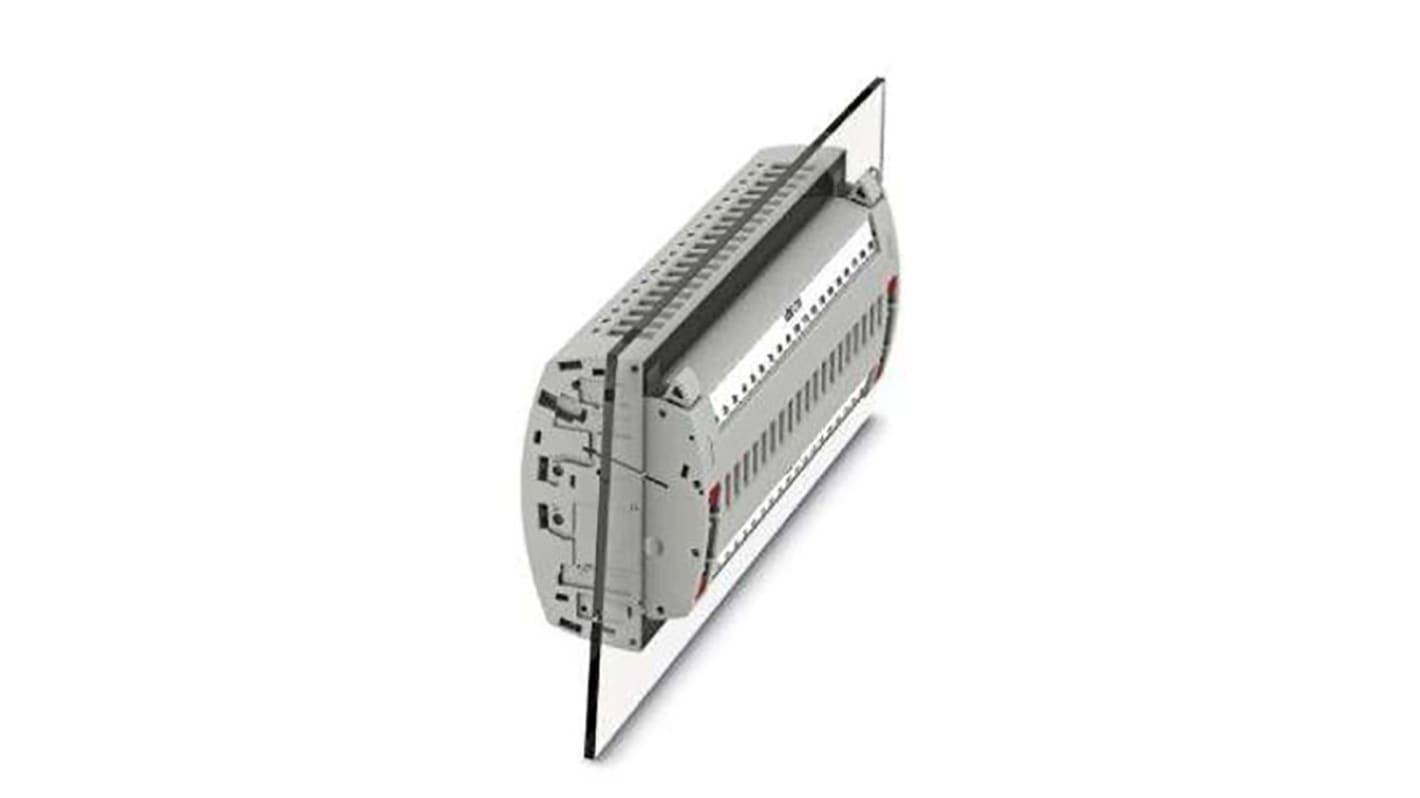 Phoenix Contact UTWE Series UTWE 6-2/C19 Terminal Strip, 38-Way, 30A, 24 → 8 AWG Wire, Screw Termination