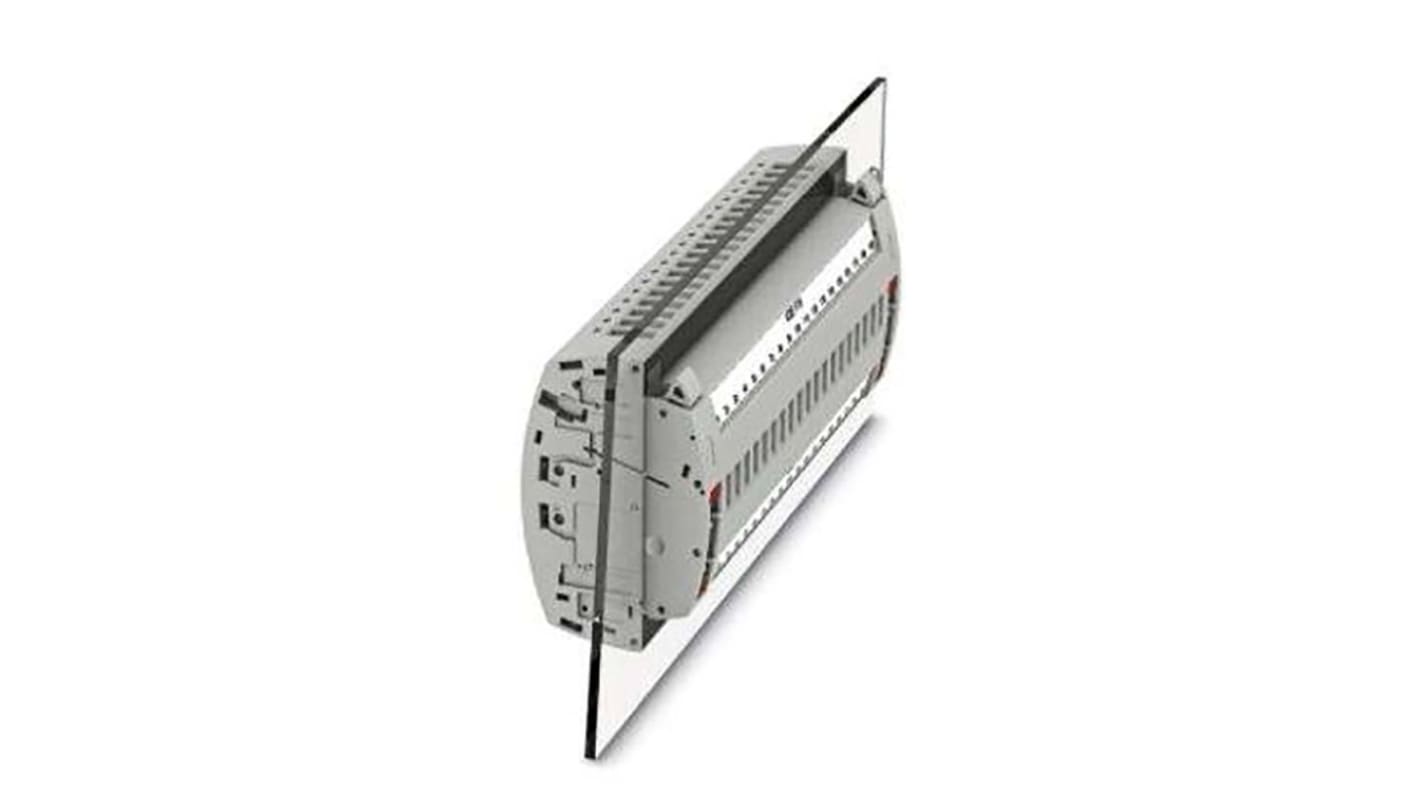 Phoenix Contact UTWE Series UTWE 6-2/F19 Terminal Strip, 38-Way, 30A, 24 → 8 AWG Wire, Screw Termination