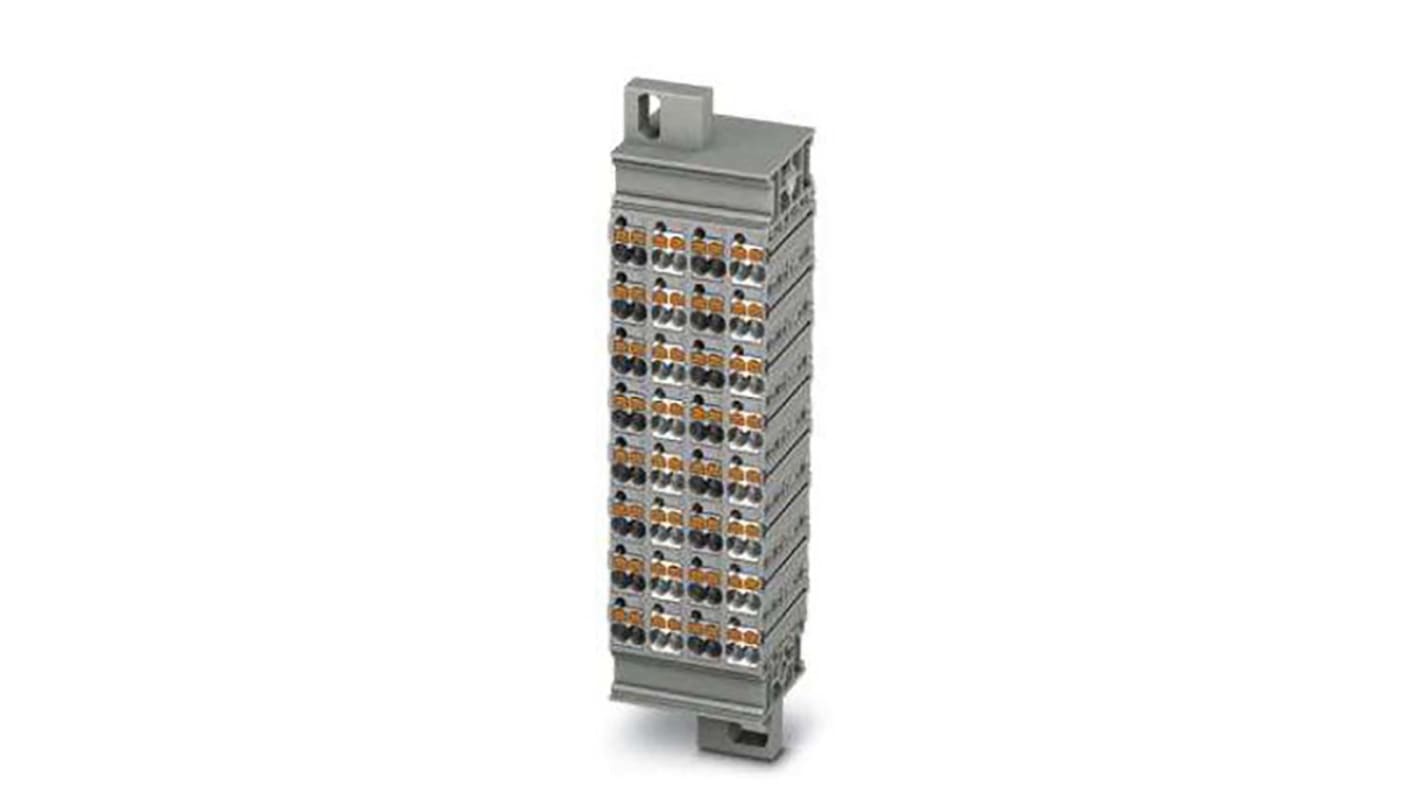 Phoenix Contact 5/32-2H 19Z, PTMC 1 Series Grey DIN Rail Terminal Block, 0.14 → 2.5mm², Push In Termination