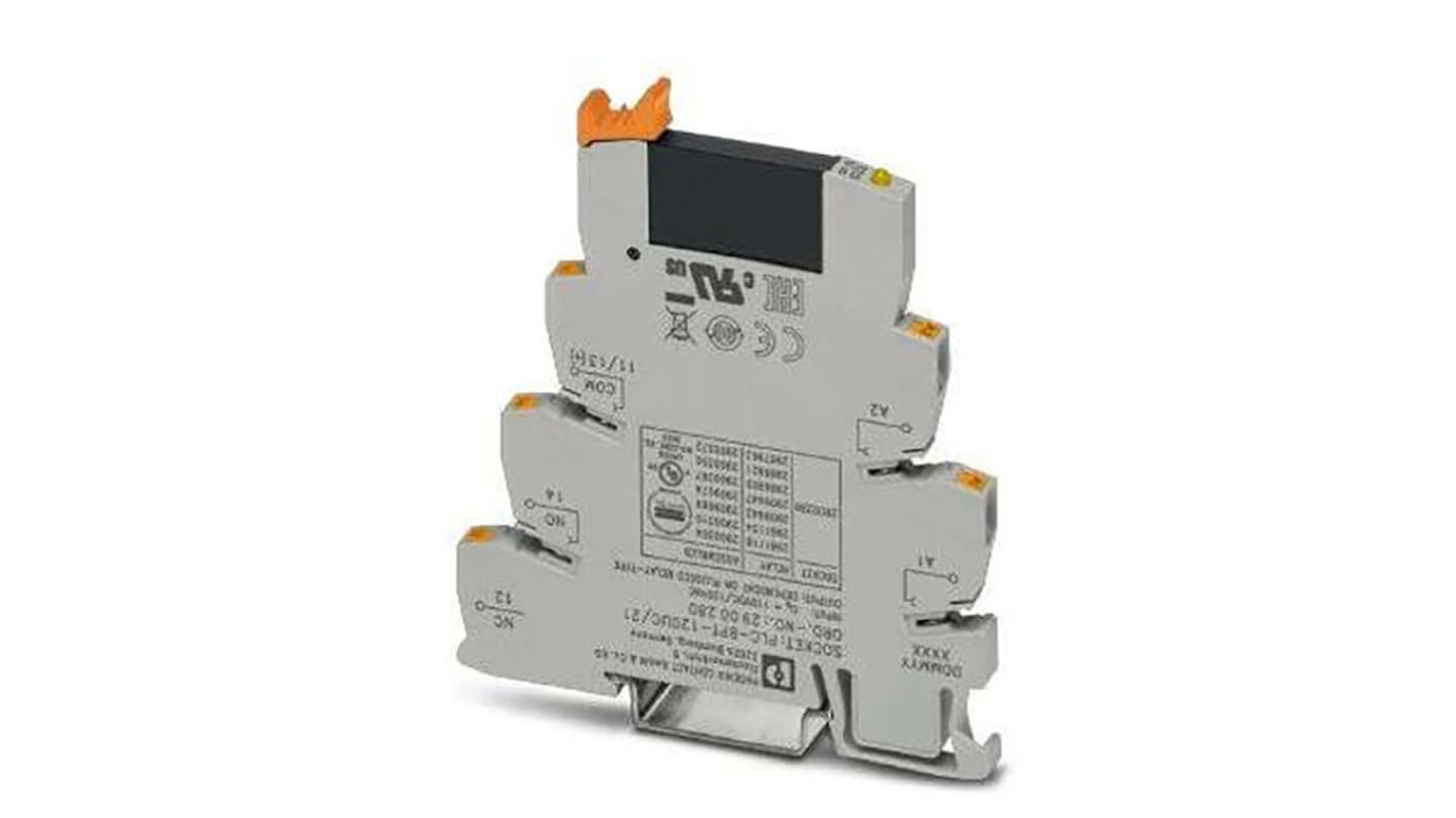 Módulo de relé de estado sólido Phoenix Contact PLC PLC-OPT, control 108 → 132 V ac; 99 → 121 V dc, carga