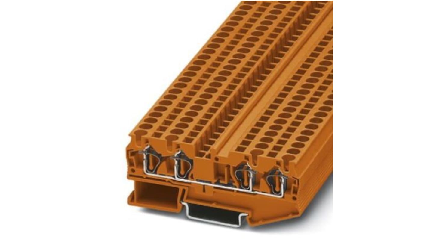 Phoenix Contact ST 4-QUATTRO OG Reihenklemme Orange, 0.08 → 6mm², 800 V / 32A