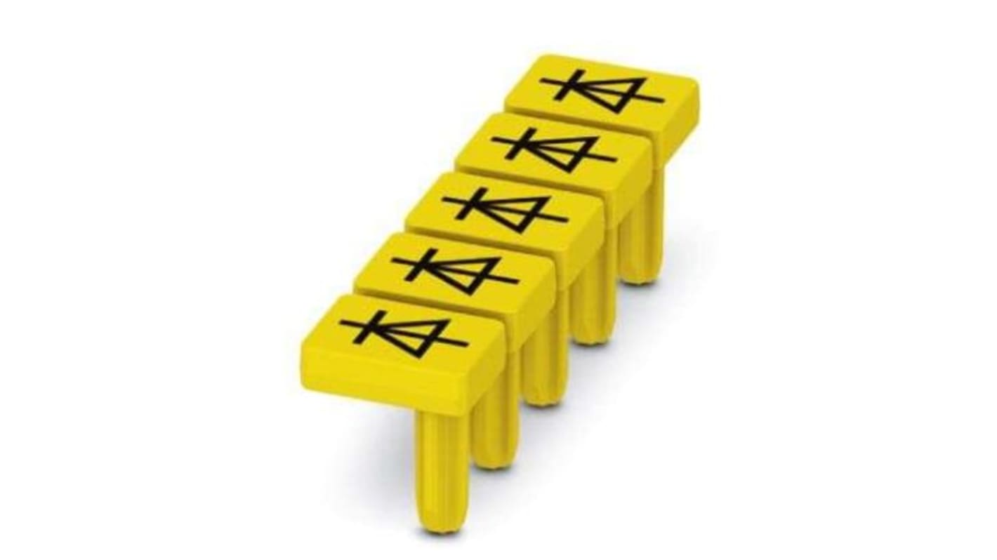 1029037 Phoenix Contact, WSDIO PT 2.5 Warning Label for use with