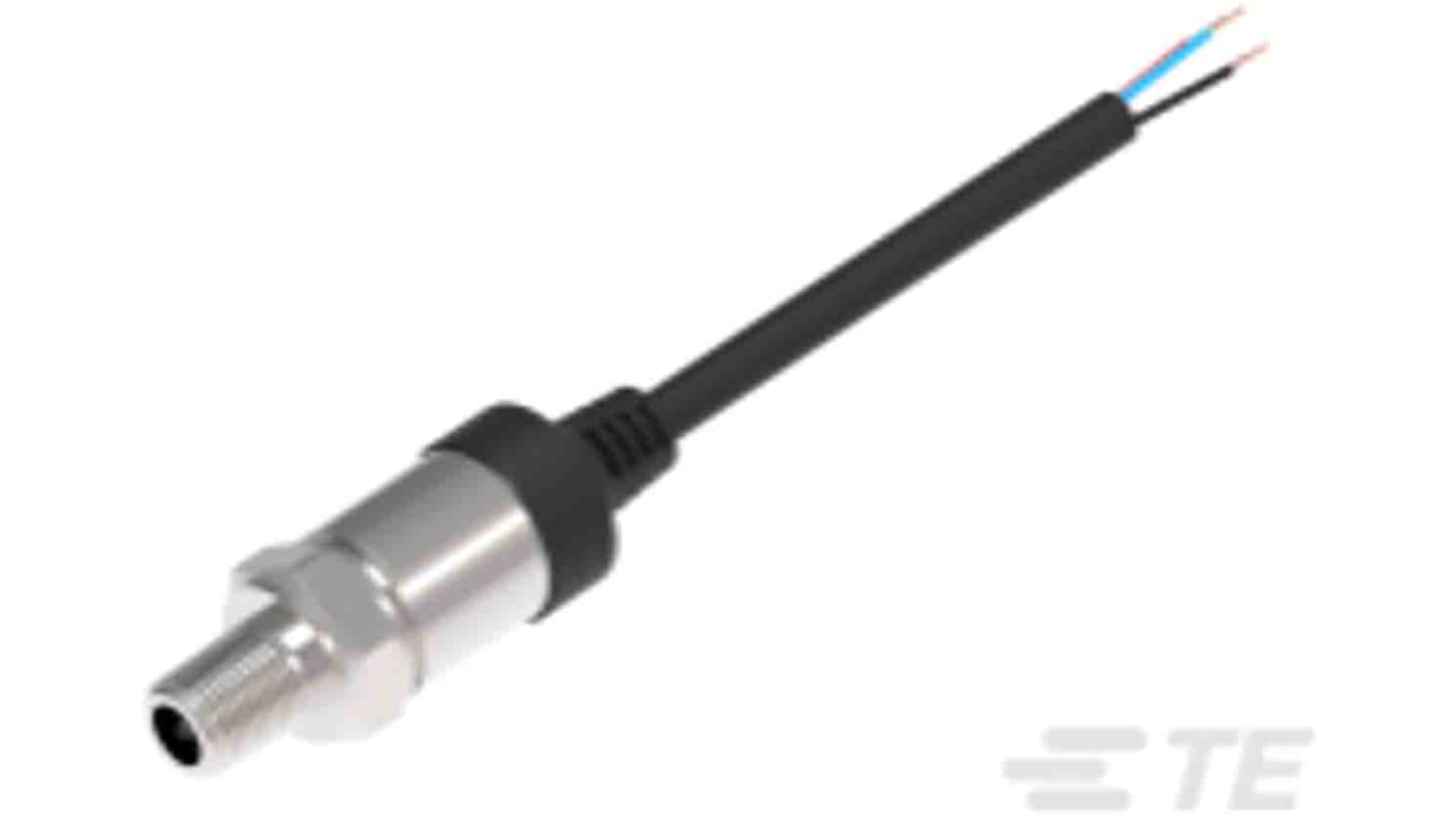 Sensor de presión manométrica TE Connectivity, 0psi → 500psi, 9 V, salida analógica, para Nivel de líquido, gas, IP67