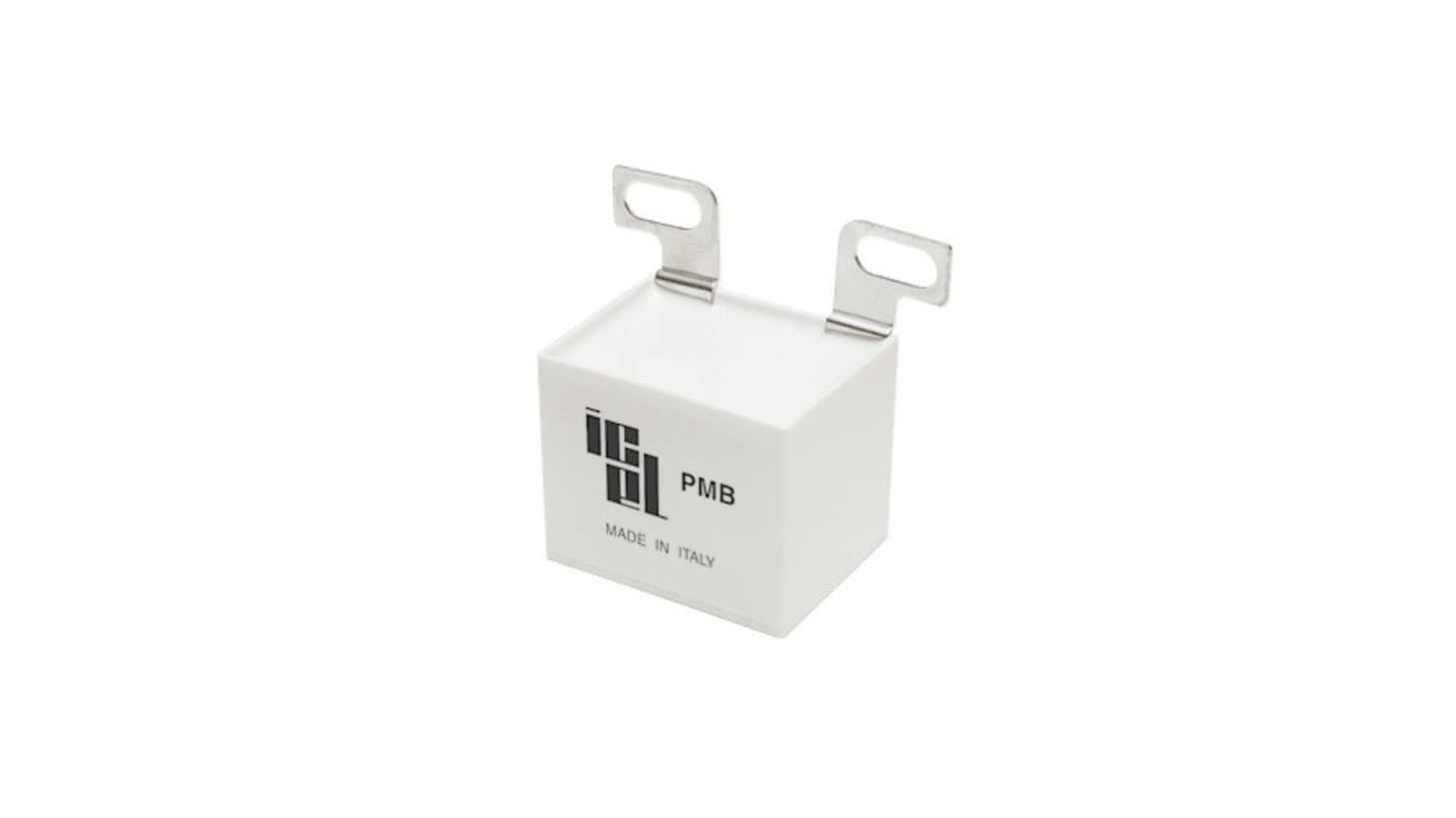 Icel PMB Polypropylene Capacitor PP, 500 V ac, 850 V dc, ±10, 1μF, Screw Mount