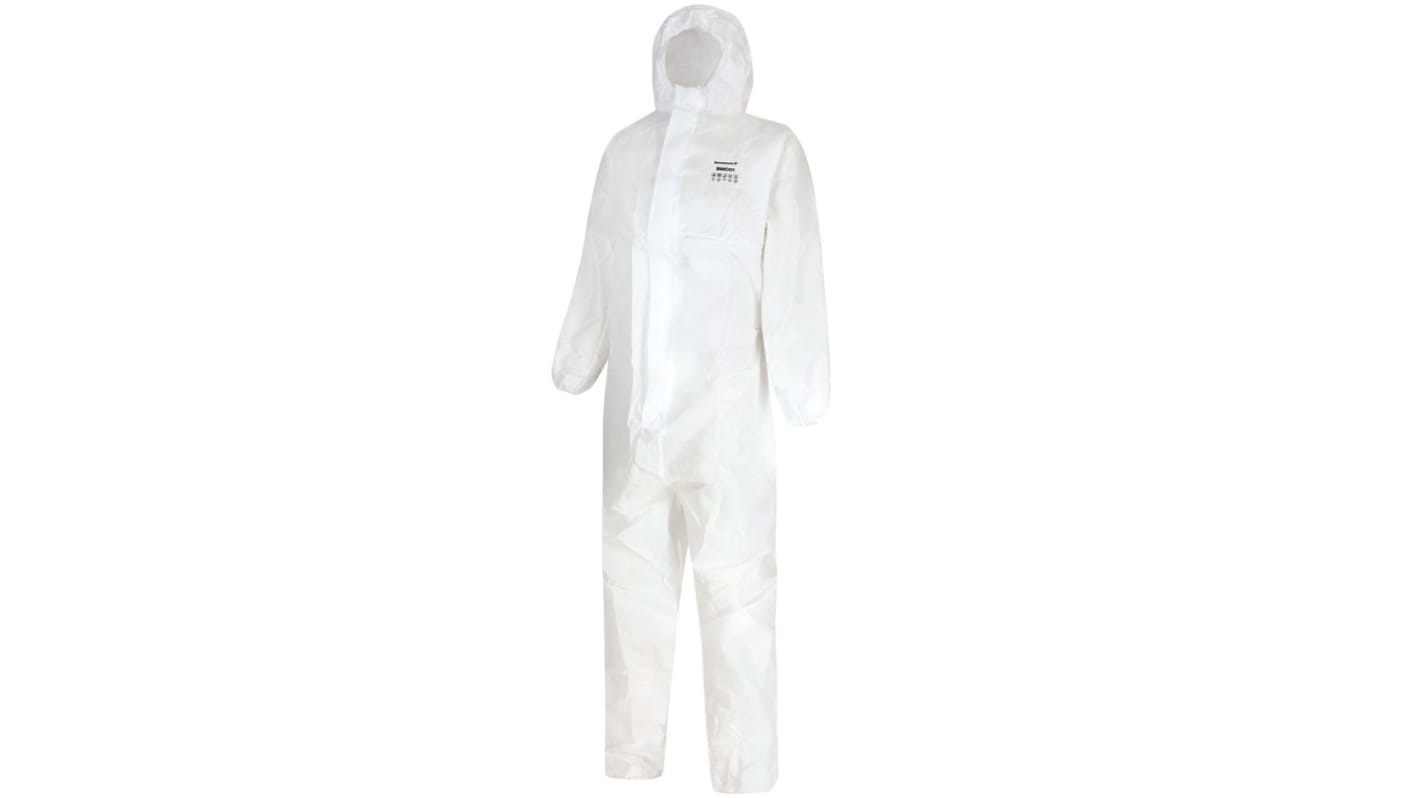 Tuta da lavoro Riley Unisex tg. M, col. Bianco