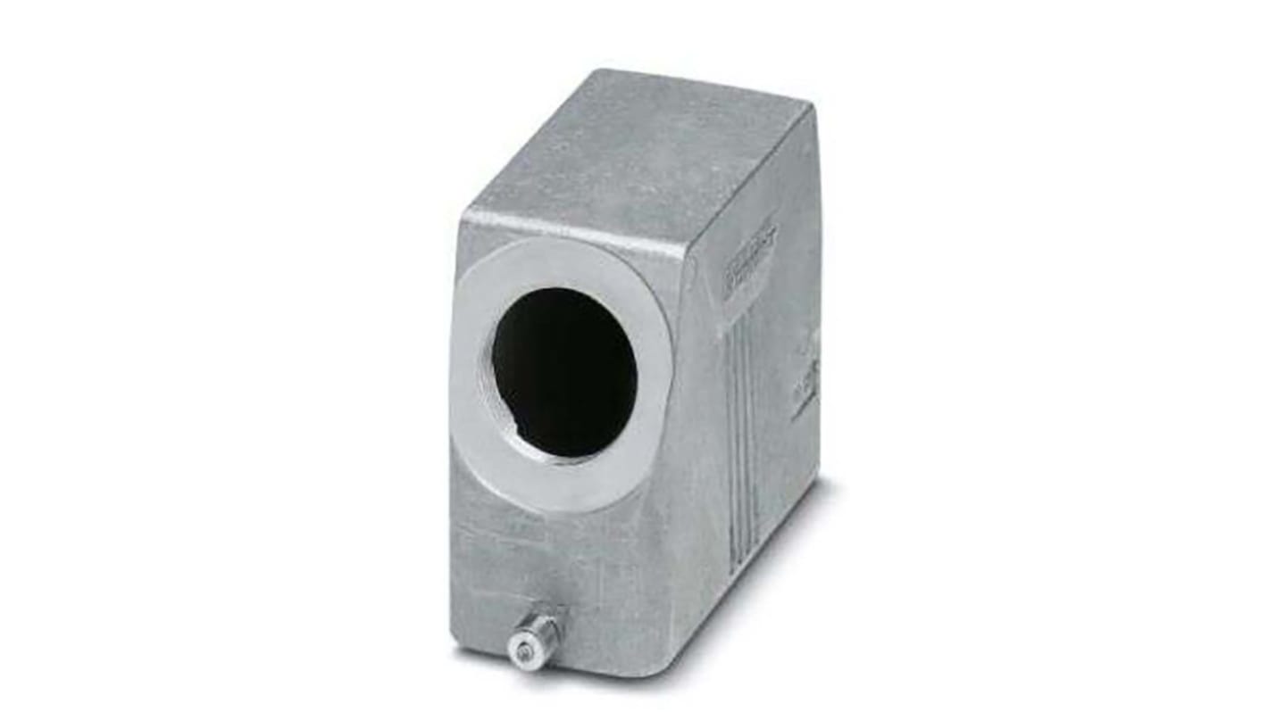 Base para conector industrial Phoenix Contact serie HC-STA, con rosca B16