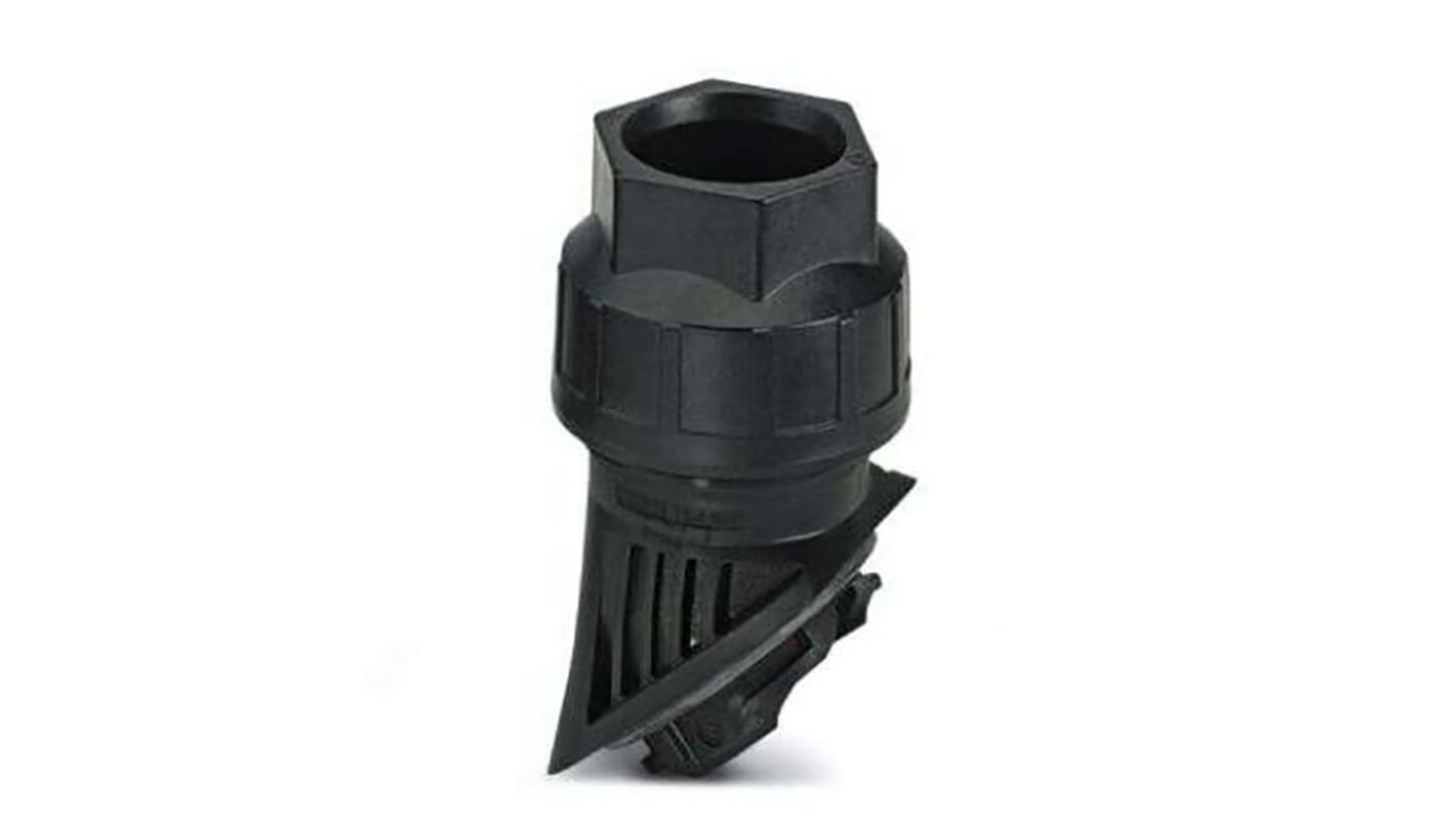 Phoenix Contact  HC-B-GM4X10 Series Black Polyamide Cable Gland, M40 Thread, 10mm Min, 10.1mm Max, IP66