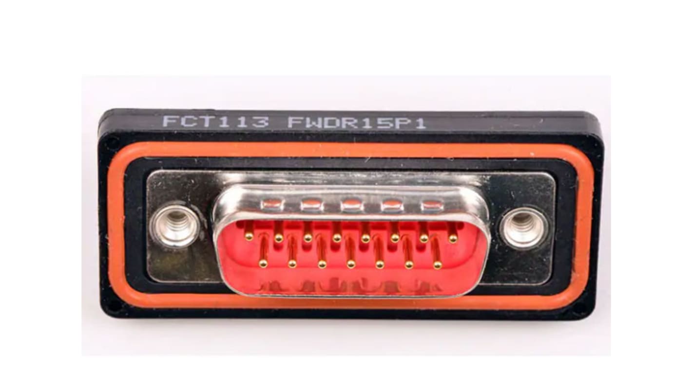 FCT from Molex D-subコネクタ, 15極, オス, スルーホール実装, FWDR15P1A / 1727040050