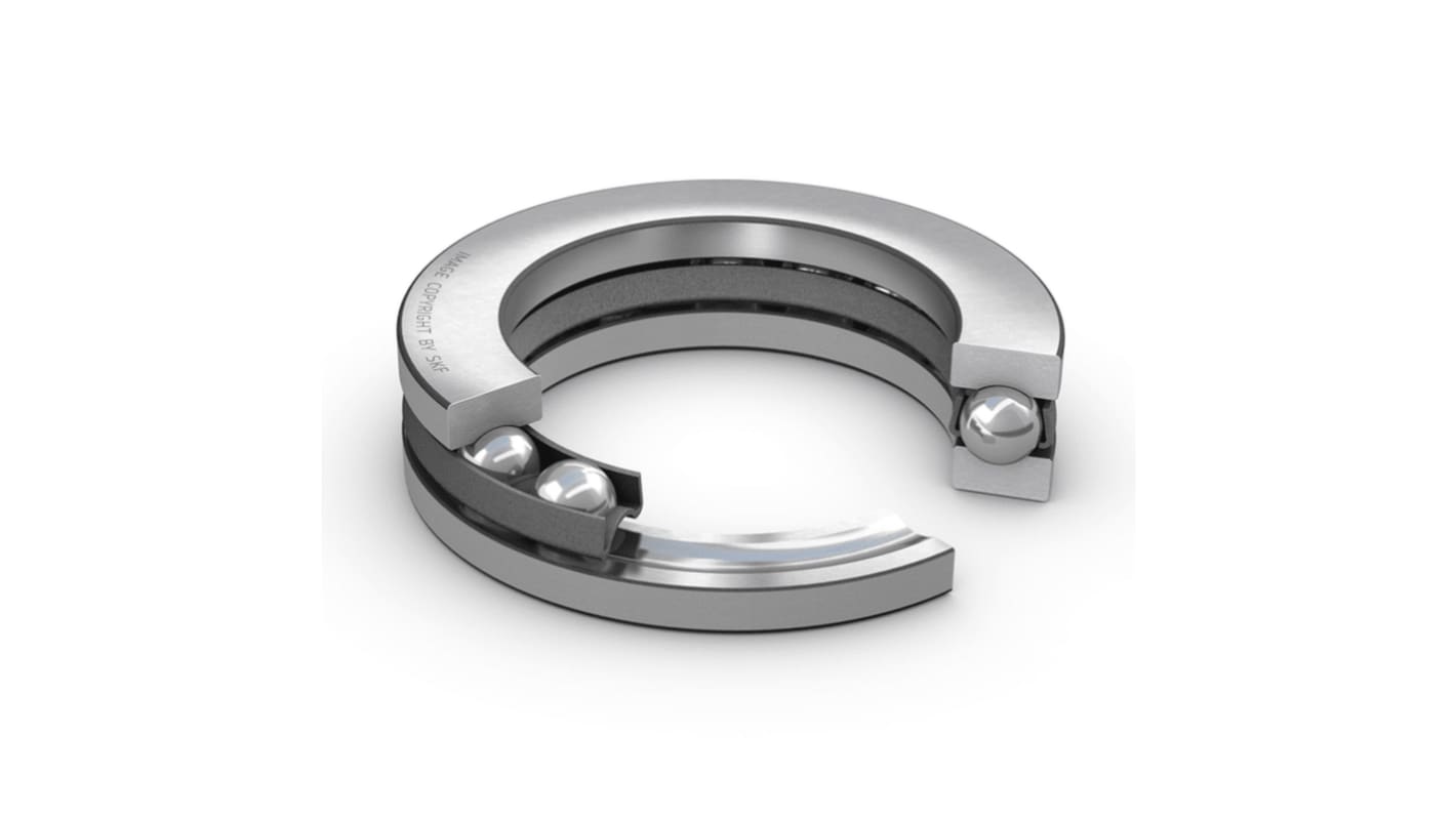 SKF 51222 Thrust Ball Bearing- Open Type 110mm I.D, 160mm O.D | RS