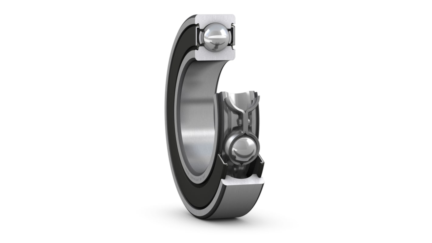 SKF 6003-2RSH/C3GJN Single Row Deep Groove Ball Bearing- Both Sides Sealed 17mm I.D, 35mm O.D