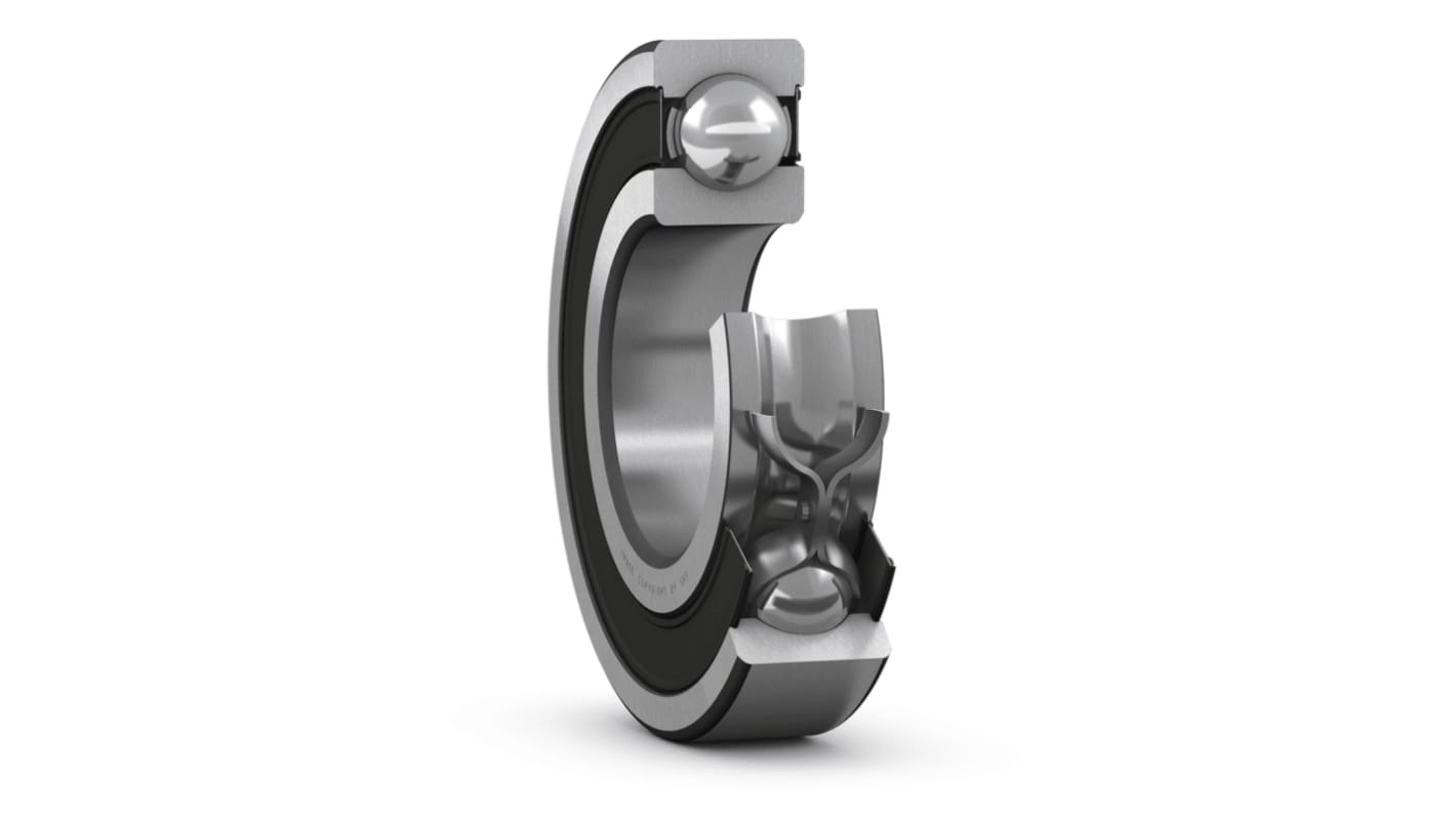 Roulement à billes à gorge profonde à une rangée SKF, ø int. 35mm, ø ext. 62mm, larg. 14mm