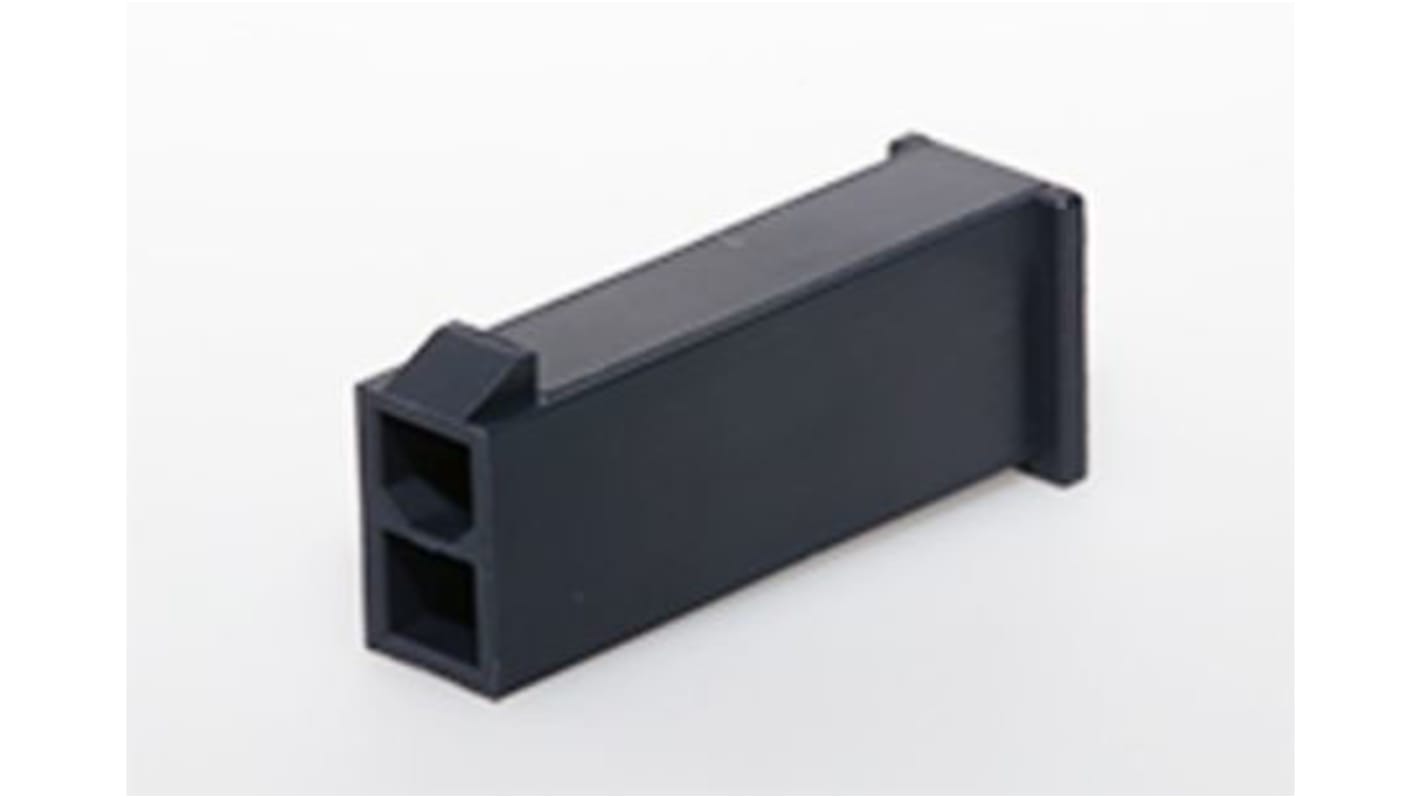 Carcasa de conector de crimpado Molex 469930211, Serie Mini-Fit, paso: 4.2mm, 2 contactos, 2 filas, Entrada Lateral,