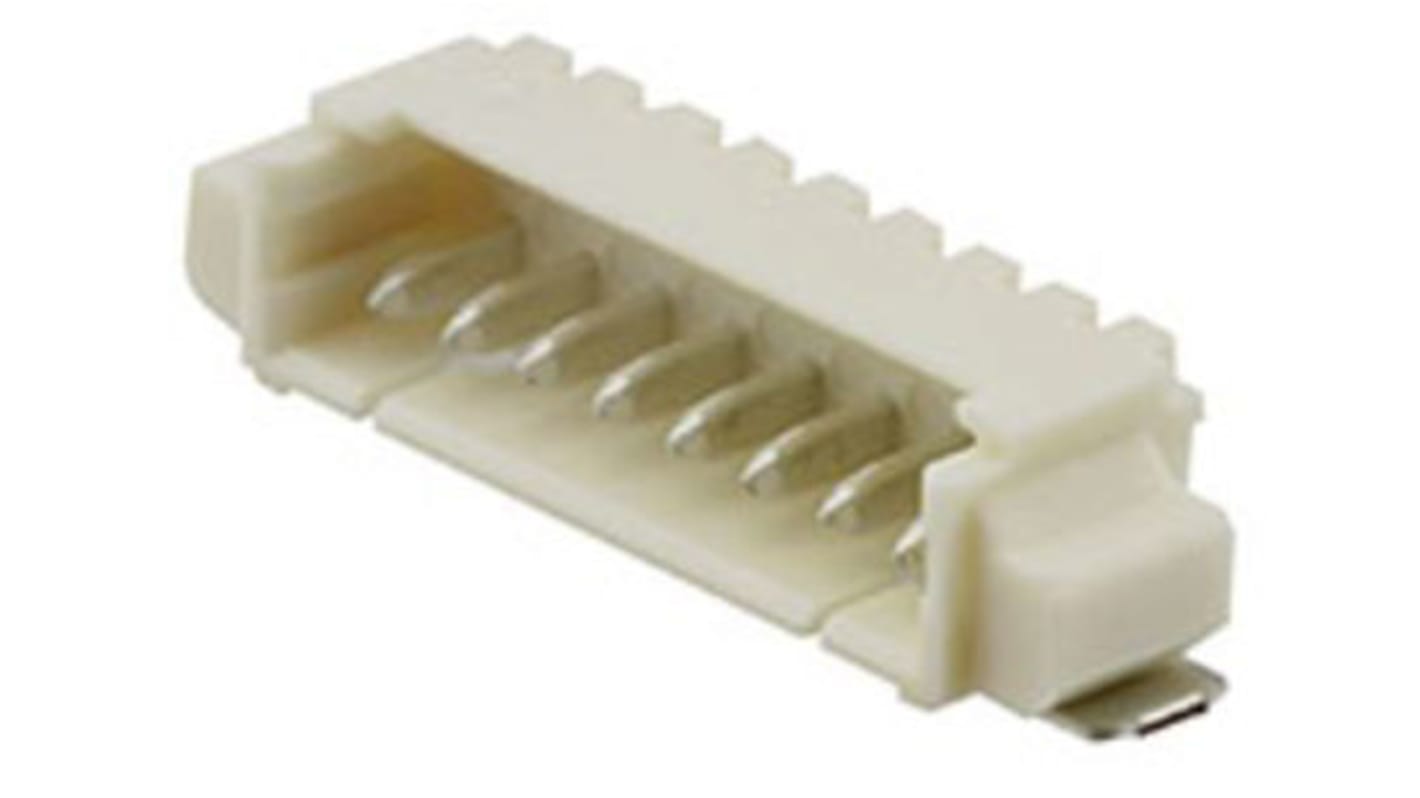 Molex PicoBlade Series Right Angle Surface Mount PCB Header, 9 Contact(s), 1.25mm Pitch, 1 Row(s), Shrouded