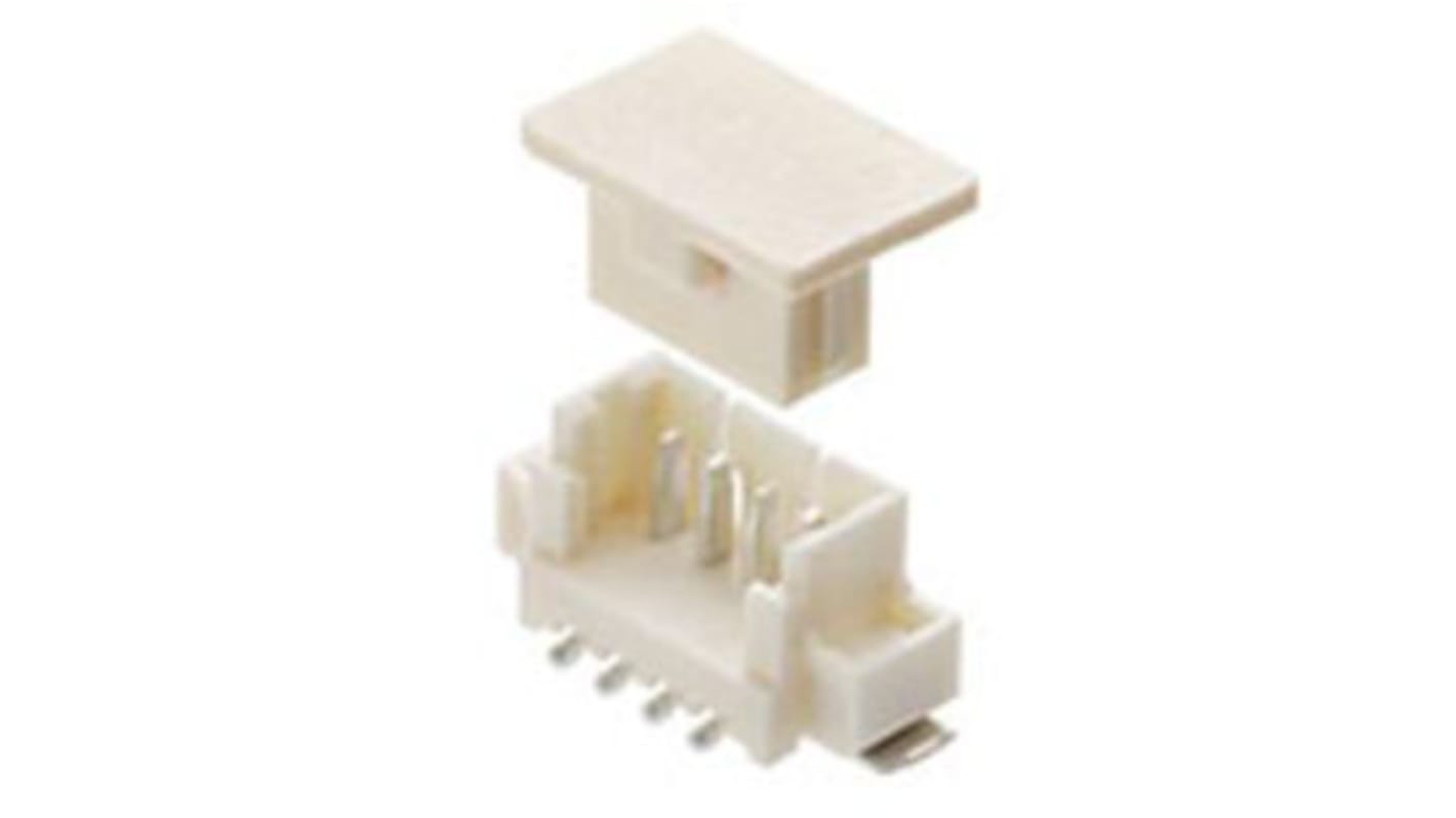 Conector macho para PCB Molex serie PicoBlade de 4 vías, 1 fila, paso 1.25mm, Montaje Superficial