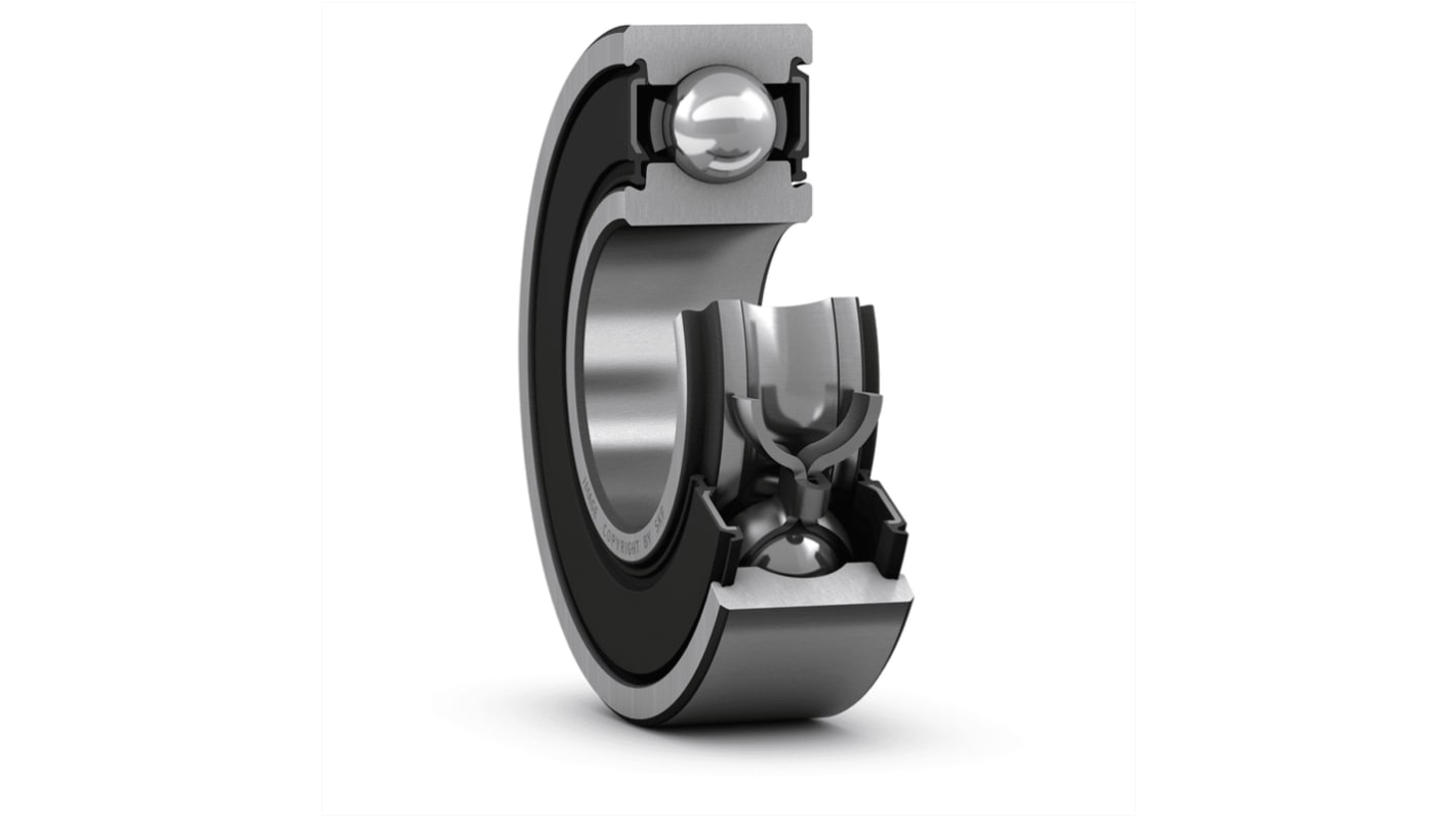 Roulement à billes Roulement à billes à gorge profonde à une rangée SKF, ø int. 15mm, ø ext. 35mm, larg. 11mm