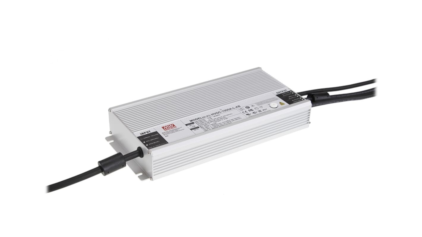 Driver LED MEAN WELL HVGC-1000, IN: 180 → 528 V ac, OUT: 250V, 4.2A, 1.008kW, regulable