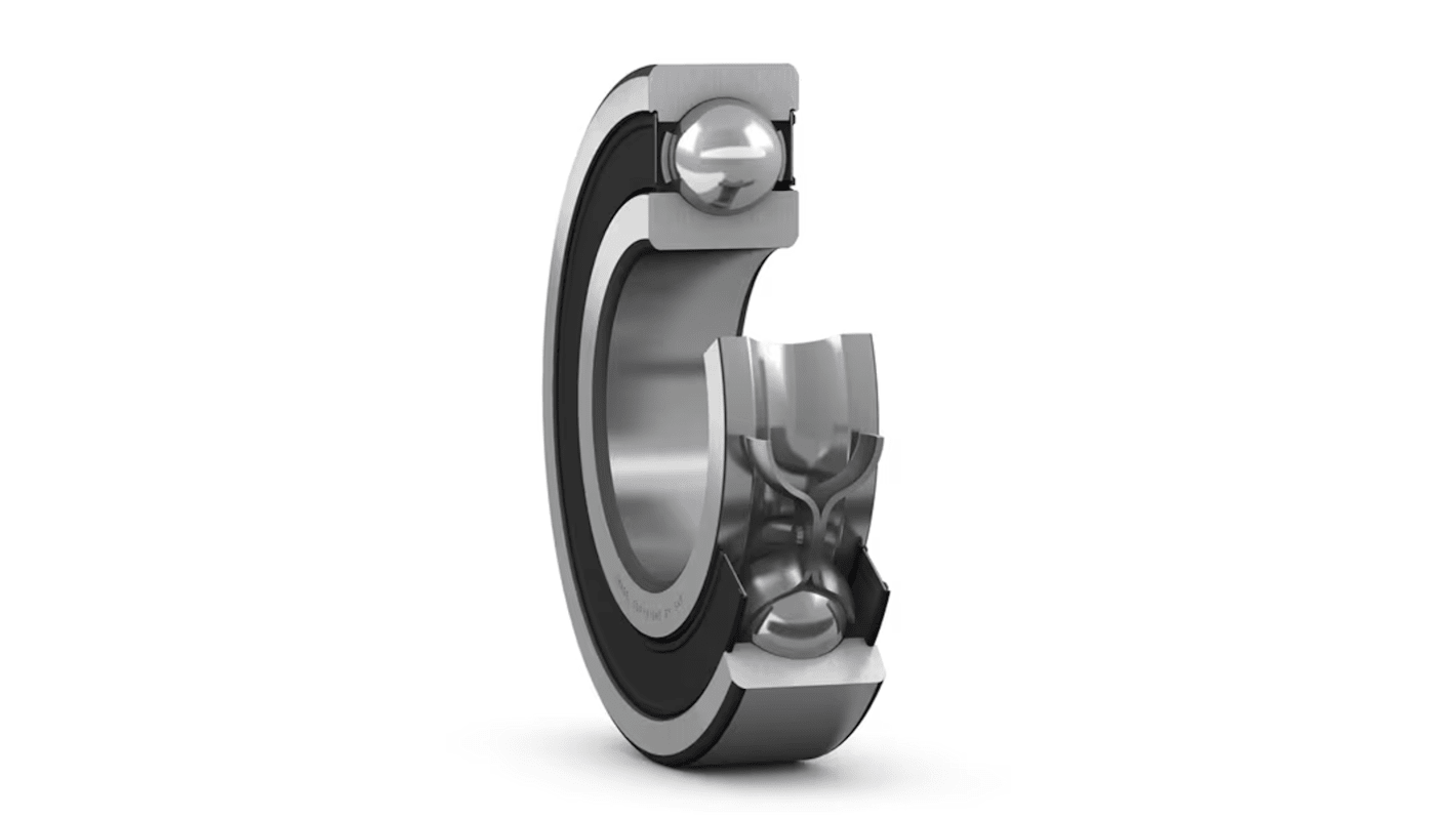 SKF 63000-2RS1 Single Row Deep Groove Ball Bearing- Both Sides Sealed 10mm I.D, 26mm O.D