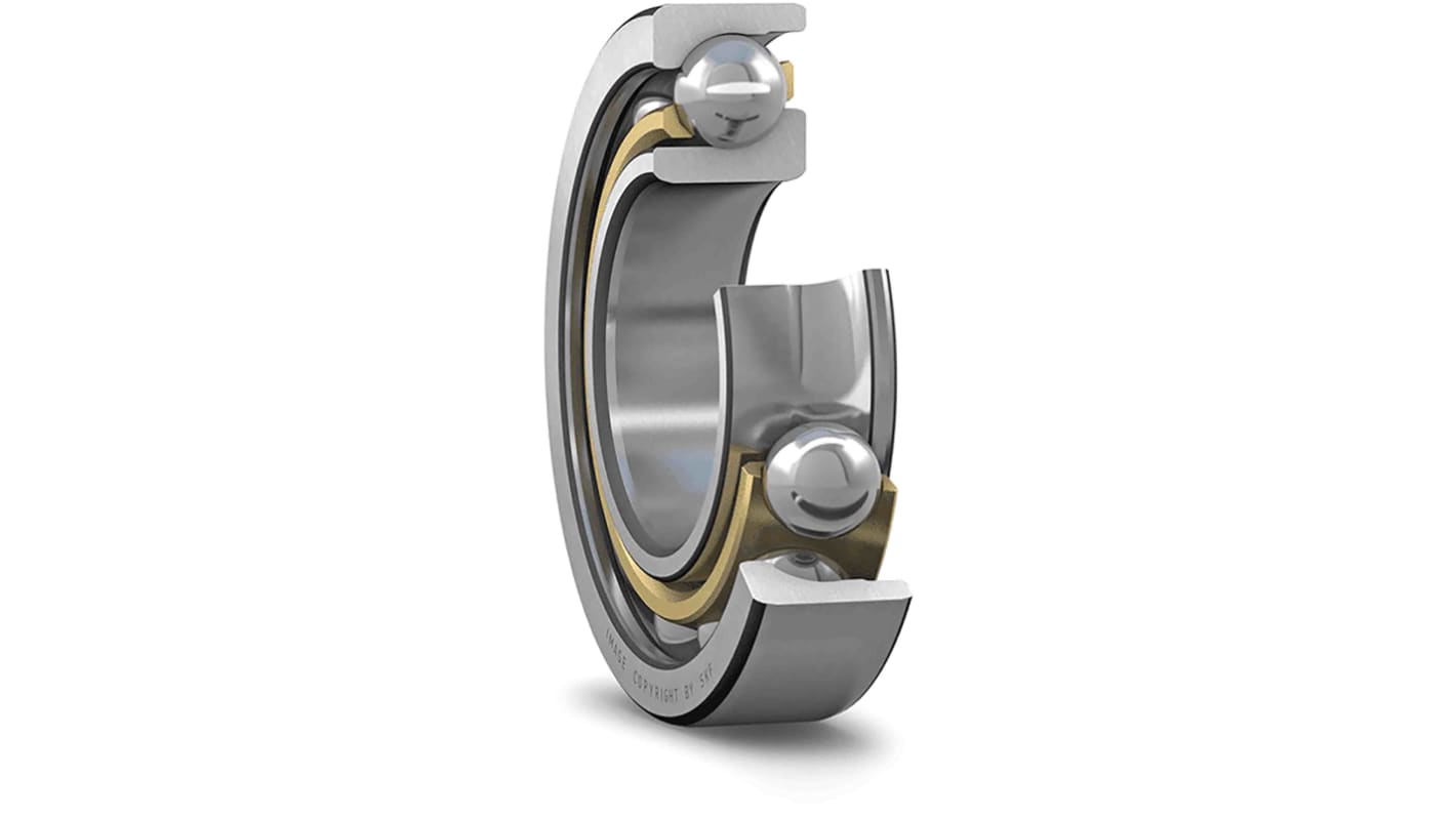 SKF 63006-2RS1 Single Row Deep Groove Ball Bearing- Both Sides Sealed 30mm I.D, 55mm O.D