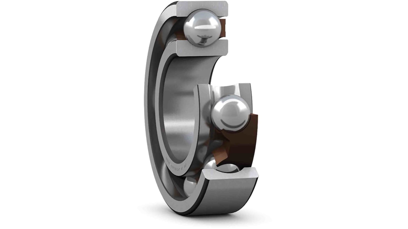 Cuscinetto a sfera Cuscinetti radiali a una corona di sfere SKF in Acciaio, Ø int. 20mm, Ø est. 52mm, Largh. guida 15mm